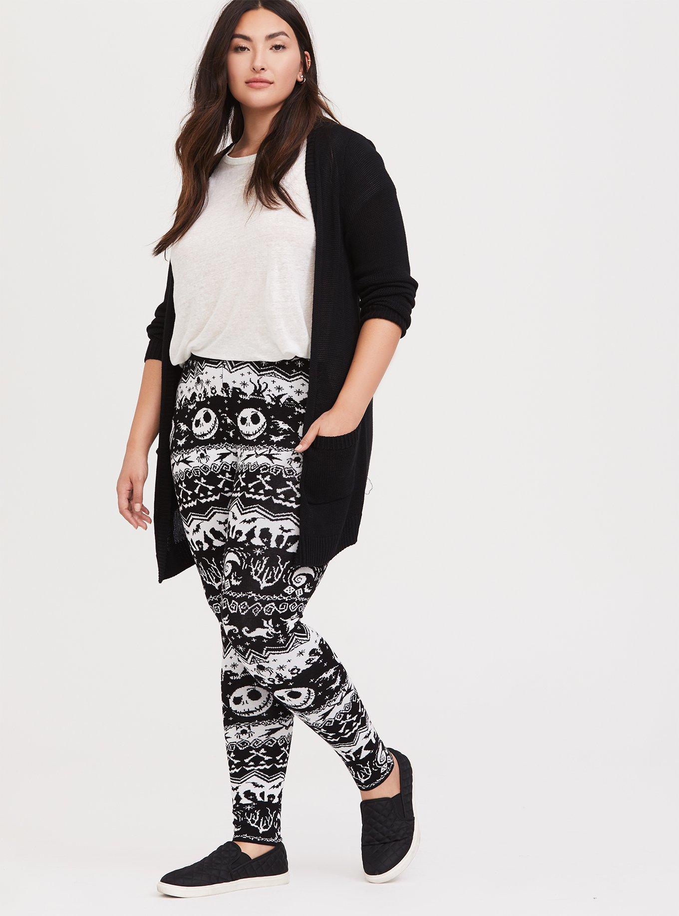 Fair isle sweater leggings