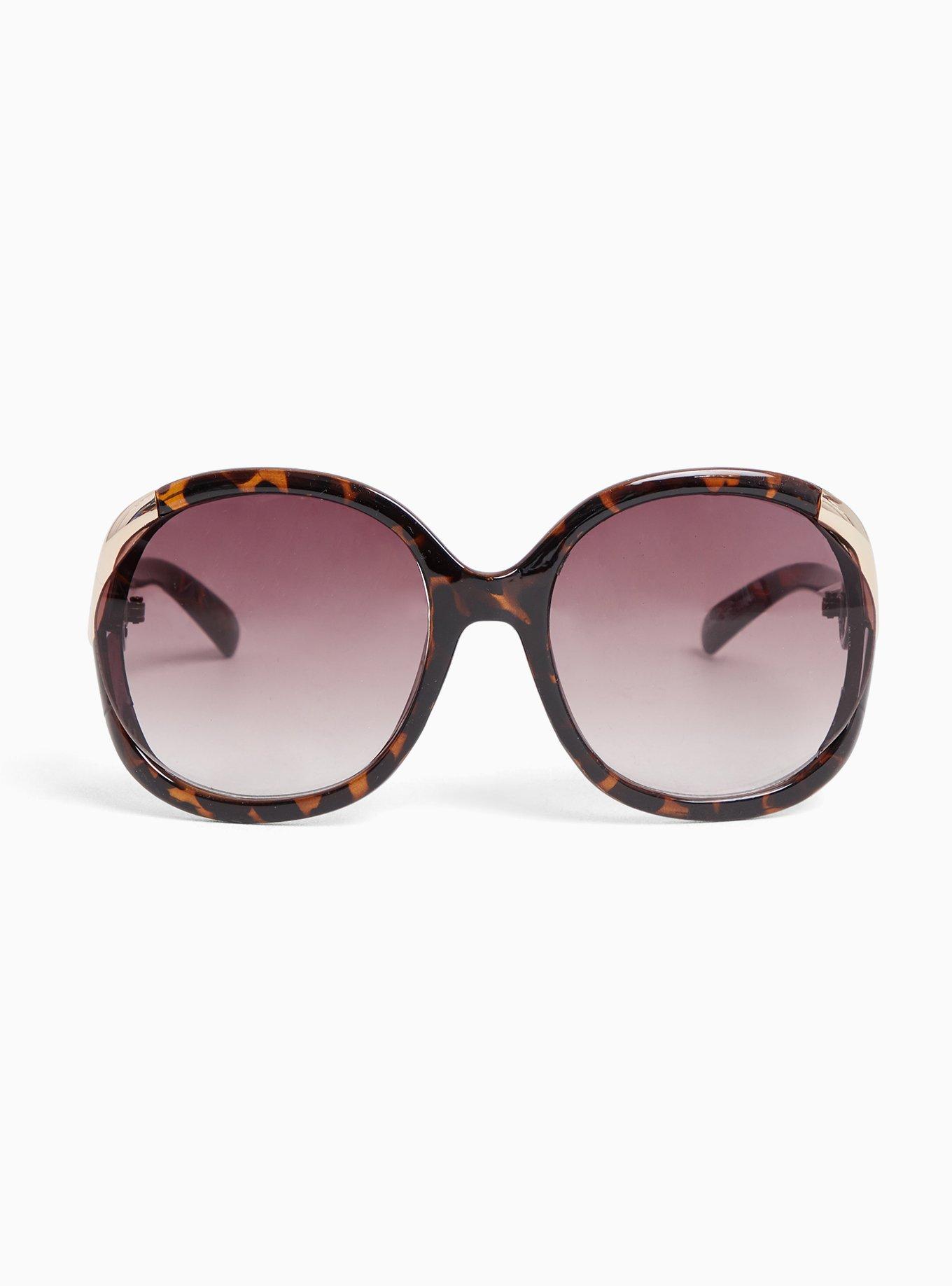 Oversized Sunglass, BROWN, hi-res