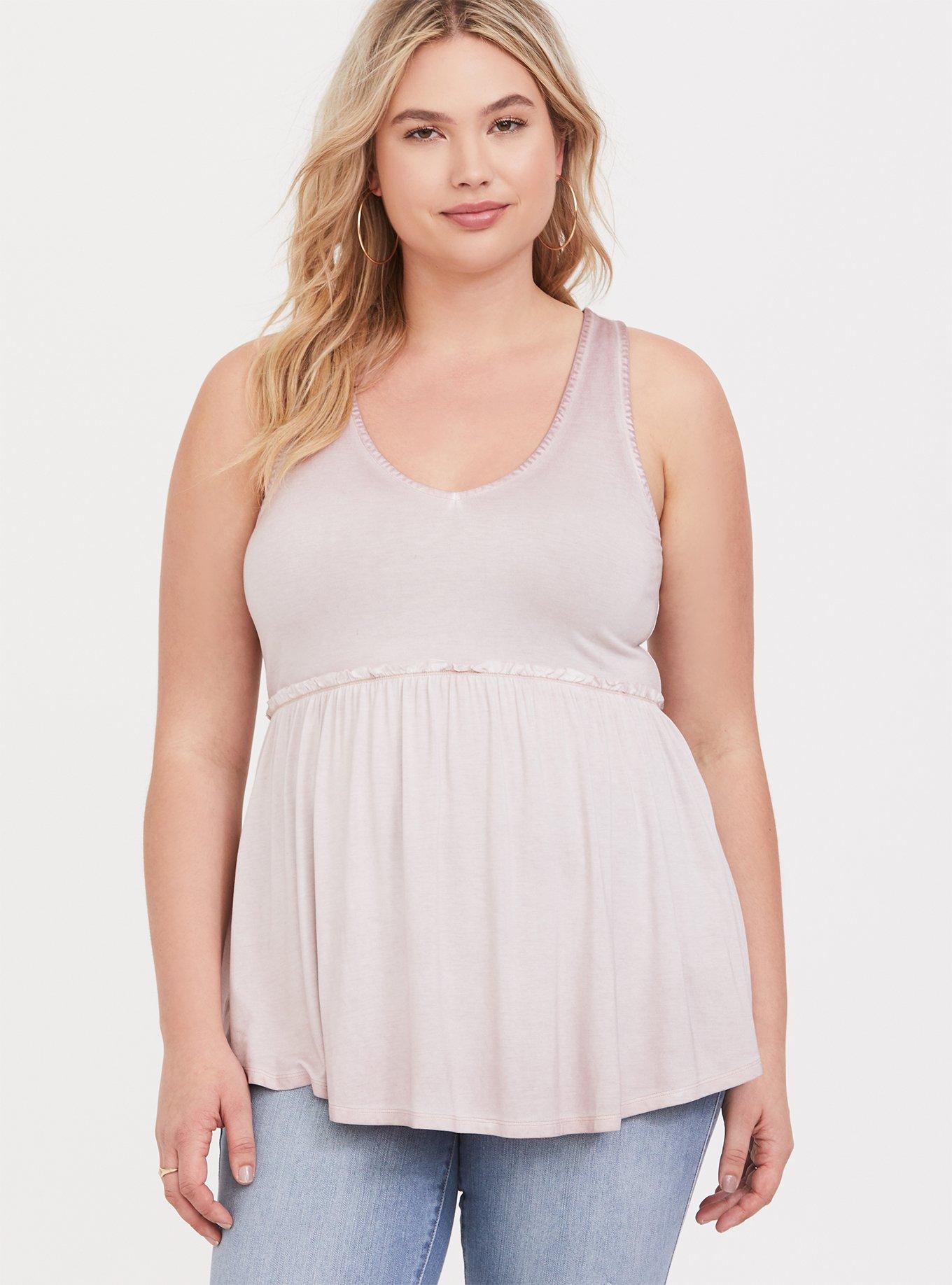 NEW TORRID PLUS retailer SIZE SUPER SOFT LACE-UP TANK