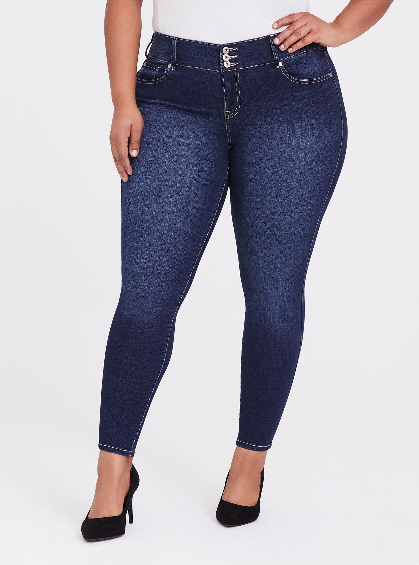 Plus Size Jegging Super Stretch Dark Wash Torrid