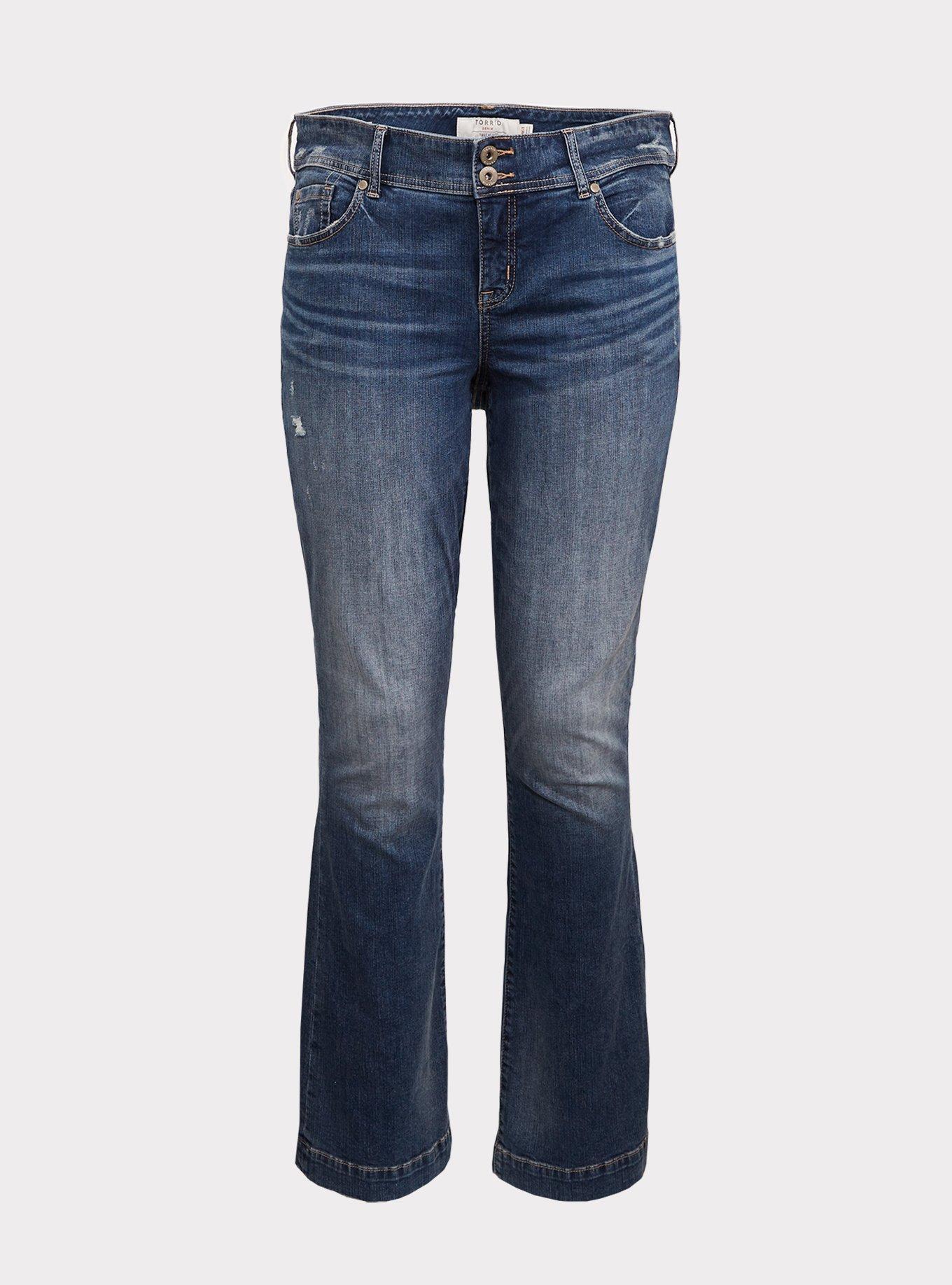 Flare Jean - Vintage Stretch Medium Wash, , hi-res