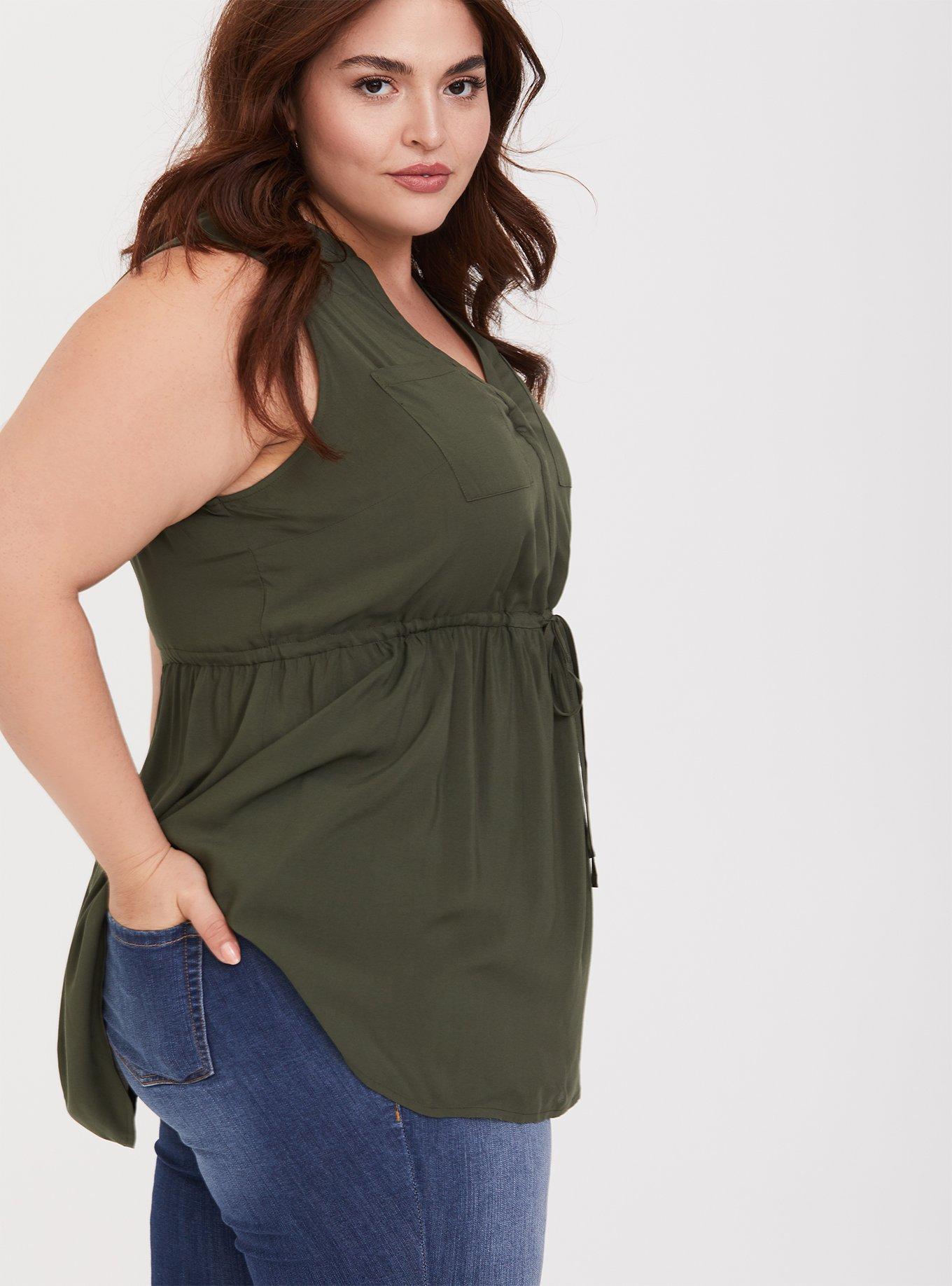 torrid, Tops, Torrid Baby Doll Top Plus Size 0