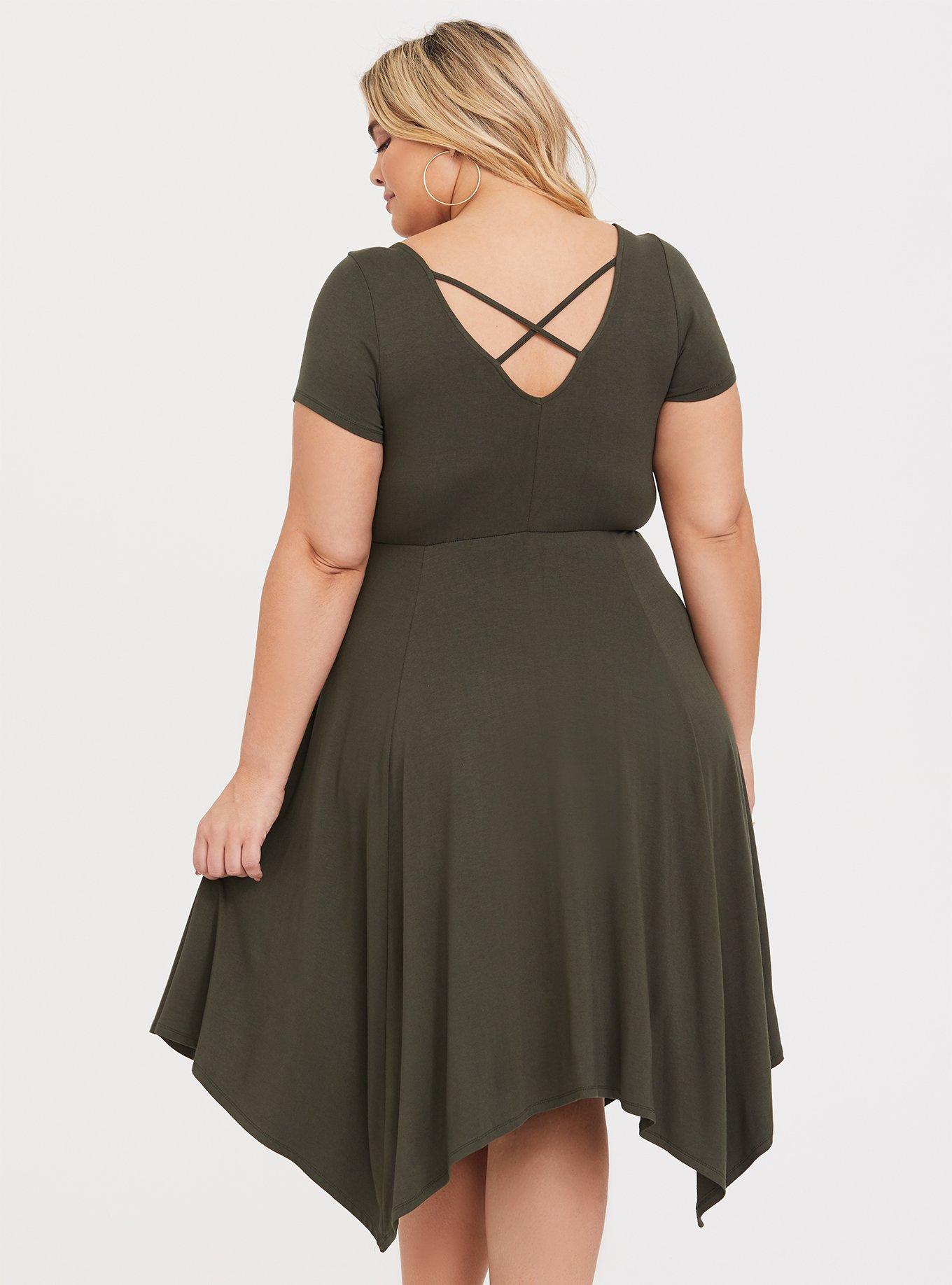 NWT Torrid Plus Size 3 3X 22/24 SKATER DRESS - SUPER SOFT PLUSH