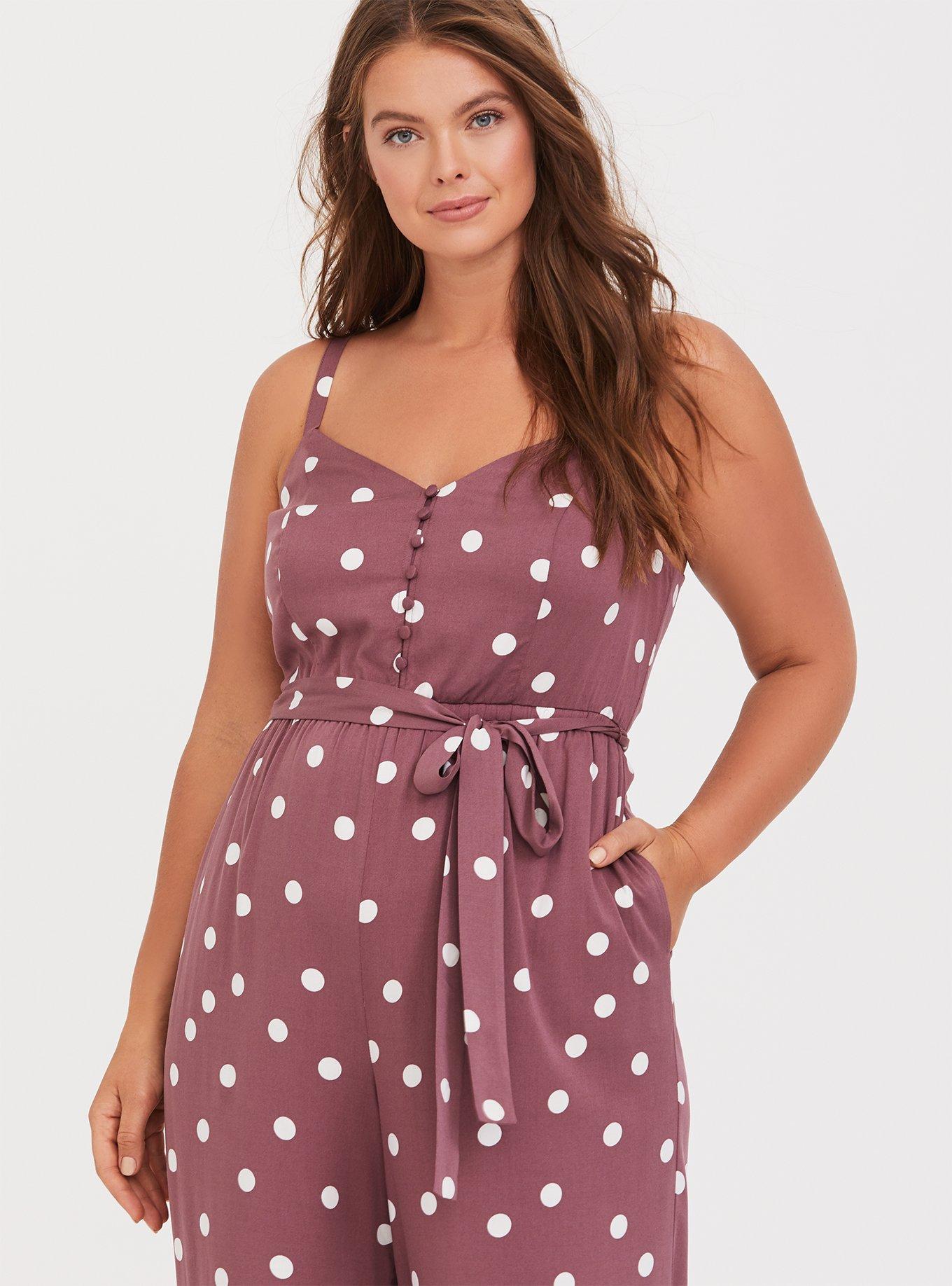 Plus Size - Challis Culotte Jumpsuit - Torrid