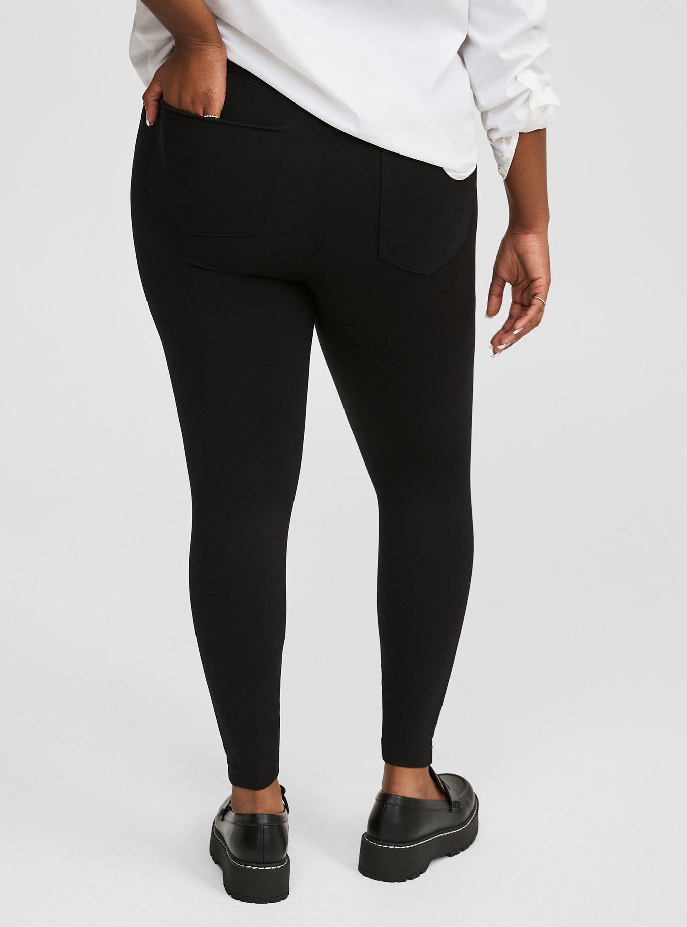 High Rise Ponte Skinny Pants