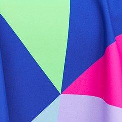 Wireless Flounce Bikini Top, CHILL OUT GEO MULTI, swatch