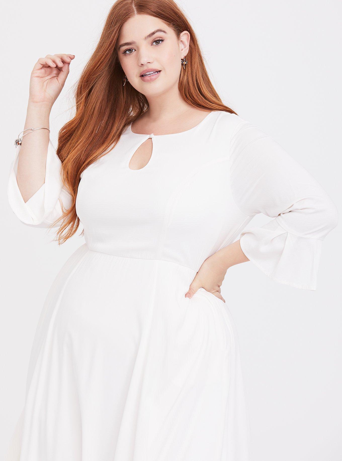 White on sale torrid dress