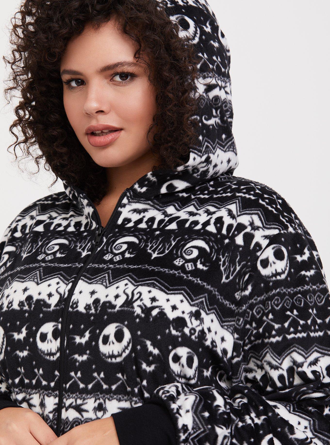 Plus Size Disney The Nightmare Before Christmas Black Fair Isle