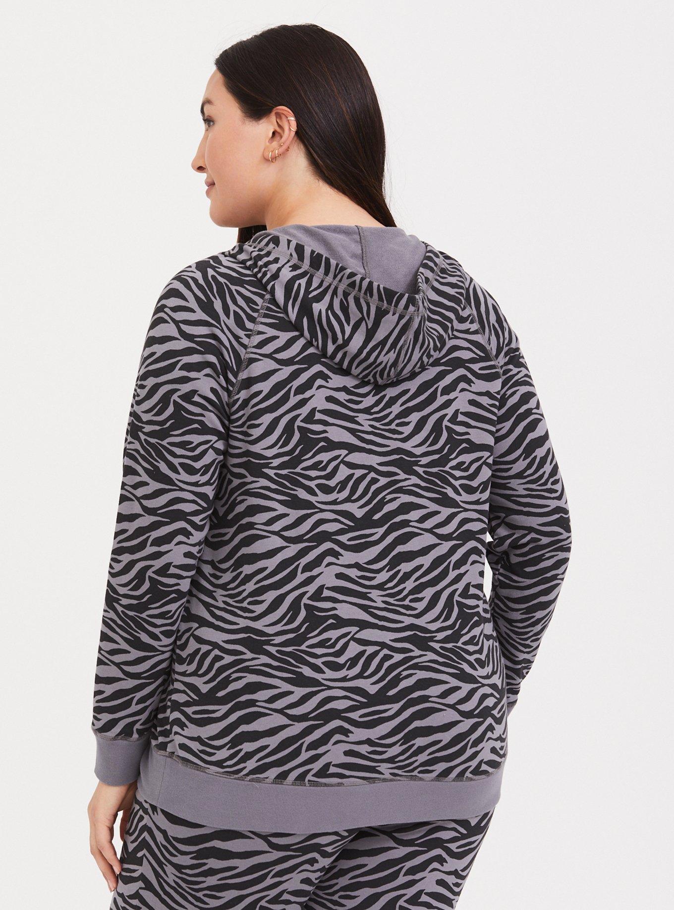 Plus Size - Knit Cozy Zip Up Hoodie - Torrid