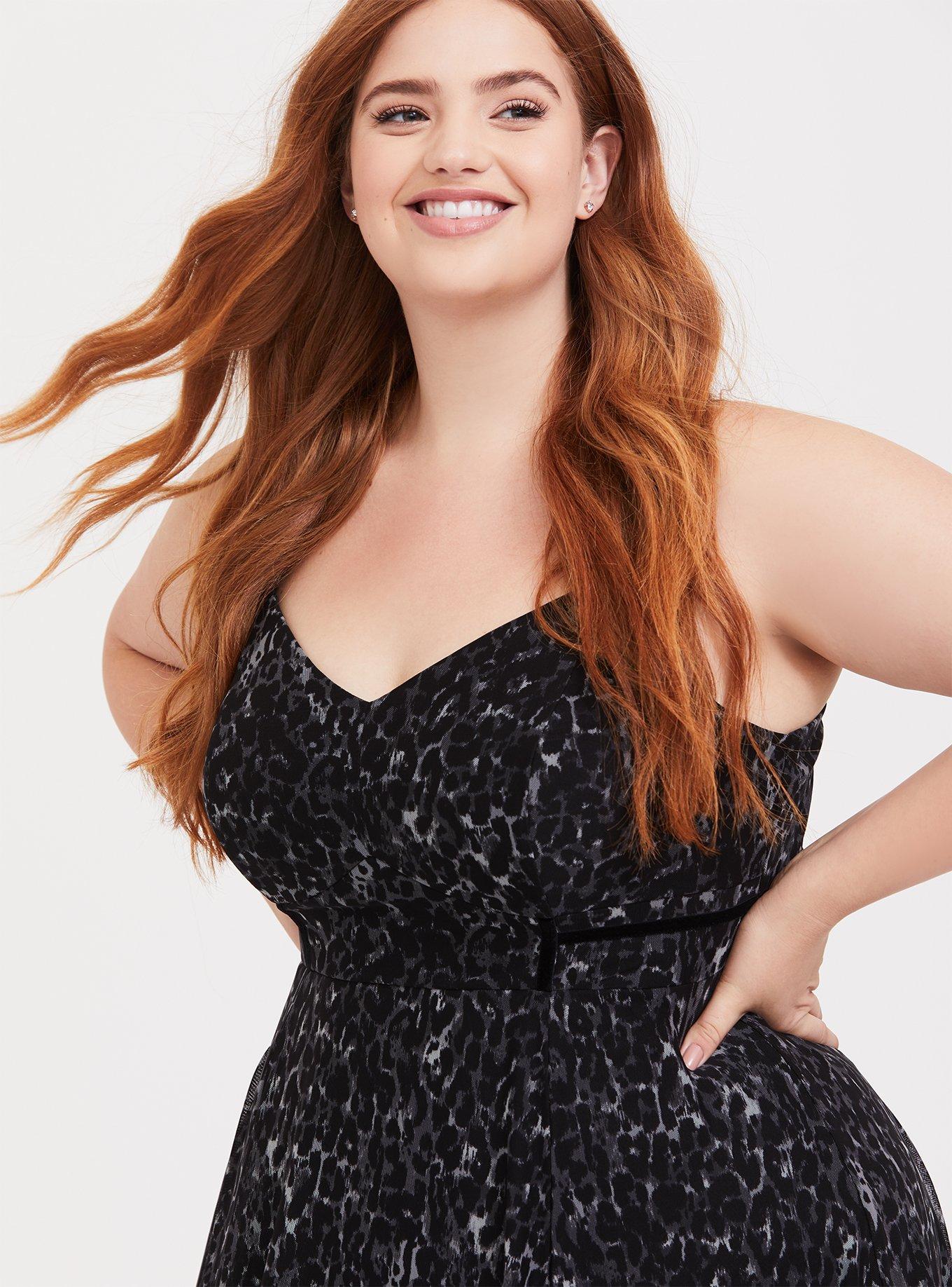 Torrid leopard outlet dress