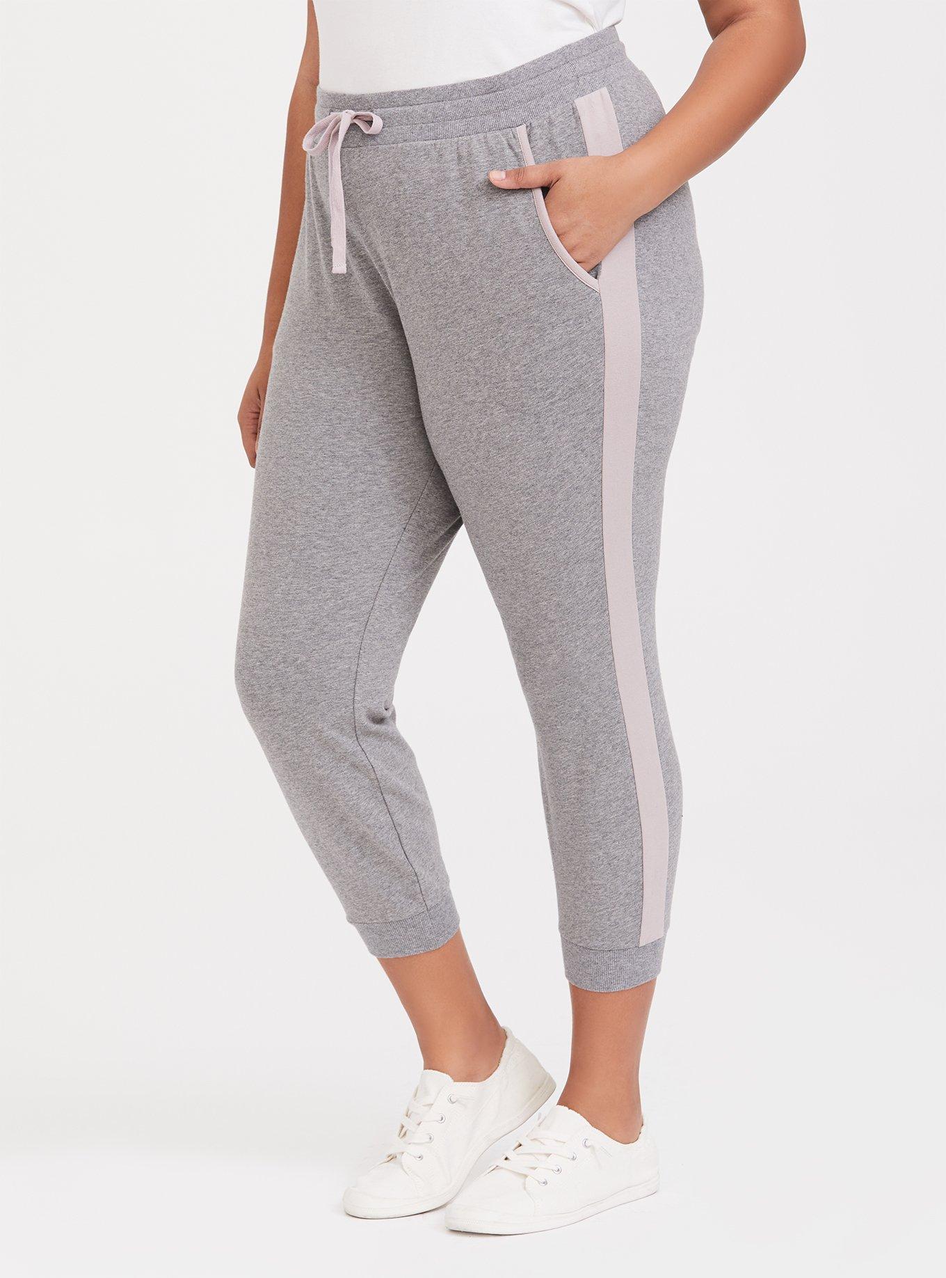 Plus Size Heather Gray Jogger