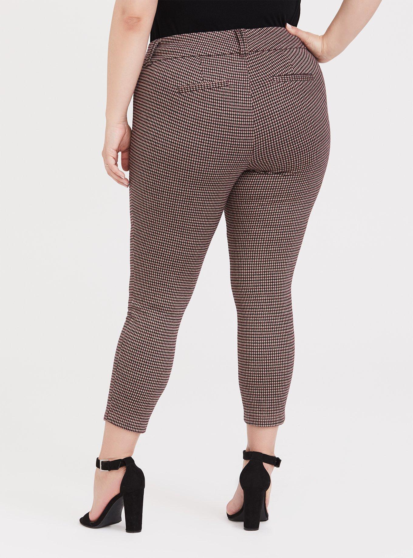 Plus Size - Ankle Skinny Studio Double Knit Mid-Rise Pant - Torrid