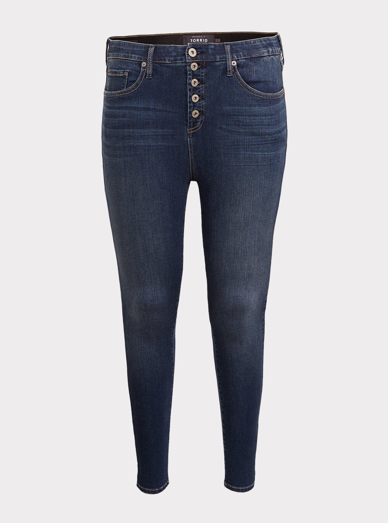 Sky High Skinny Jean - Premium Stretch Dark Wash, , hi-res