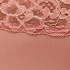 Second Skin Mid-Rise Cheeky Panty, ASH ROSE, swatch