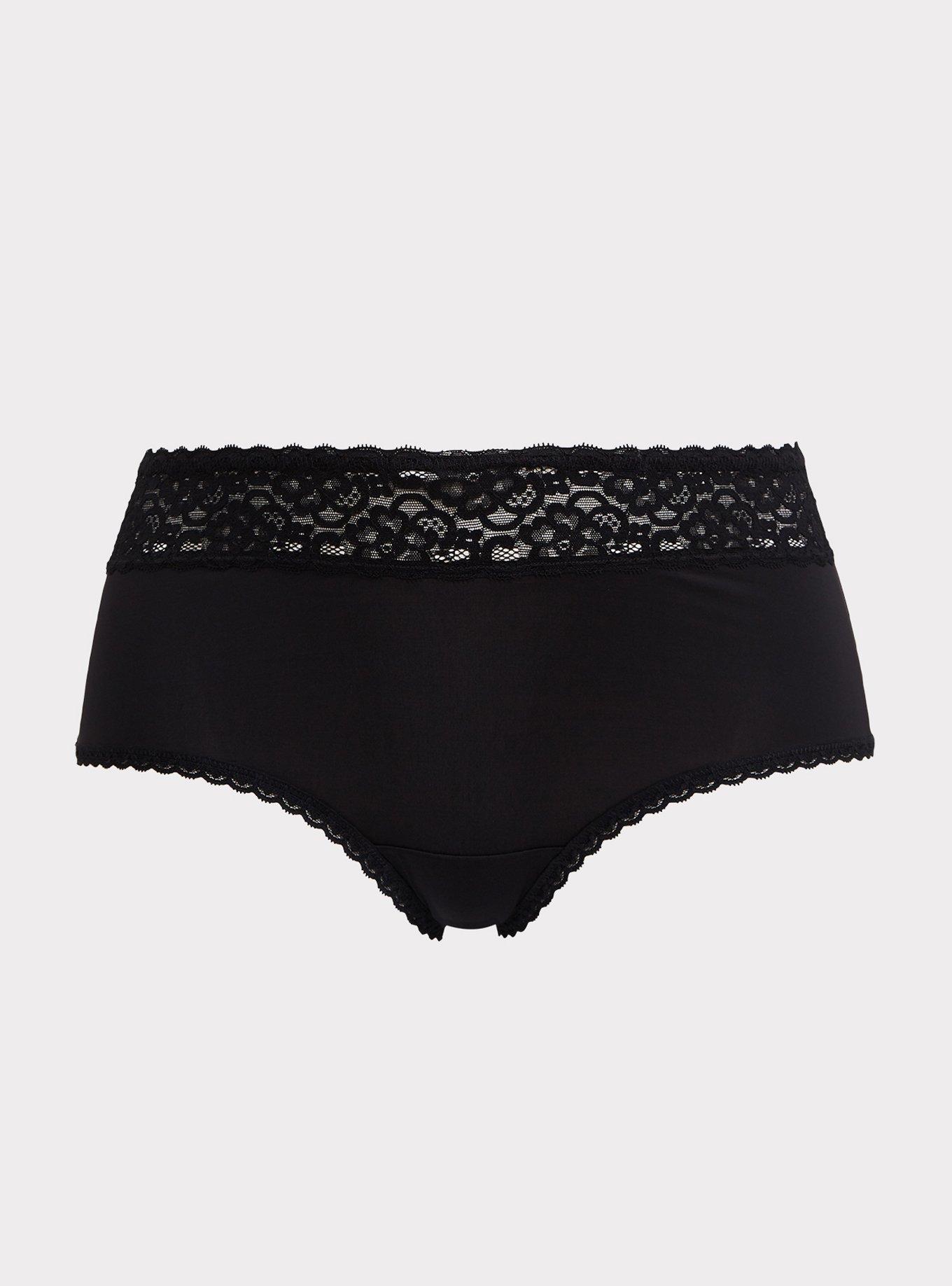 Second Skin Mid-Rise Cheeky Lace Trim Panty