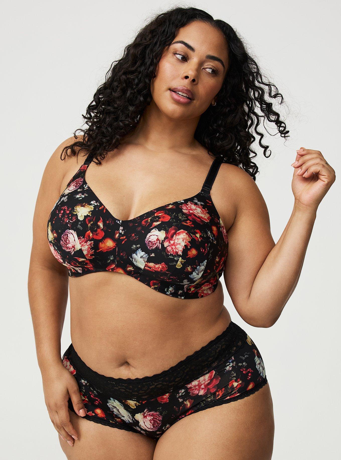 Velvet Burnout High-Rise Cheeky Panty