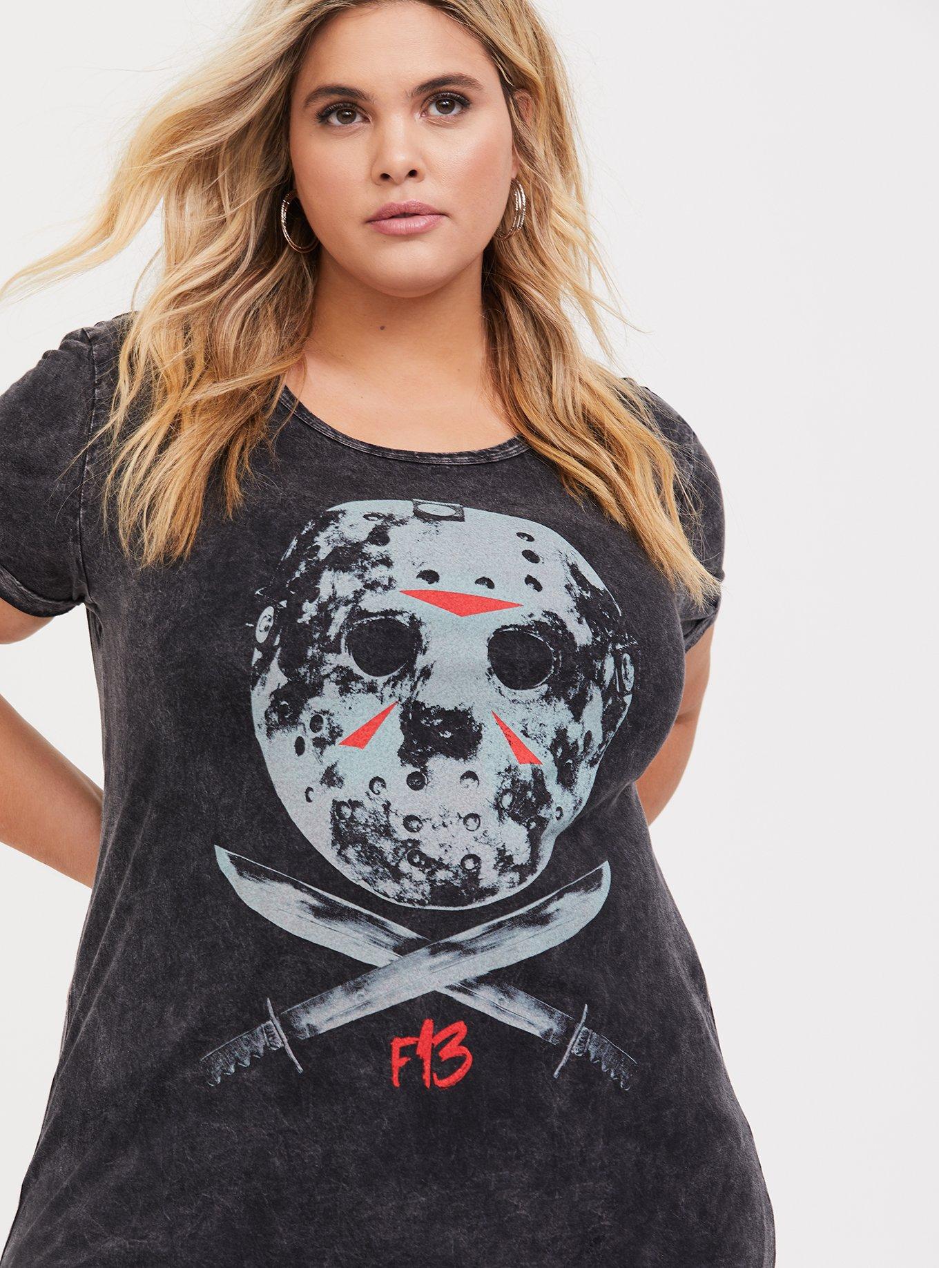 Plus Size - Grateful Dead Black Mineral Wash Crew Tee - Torrid