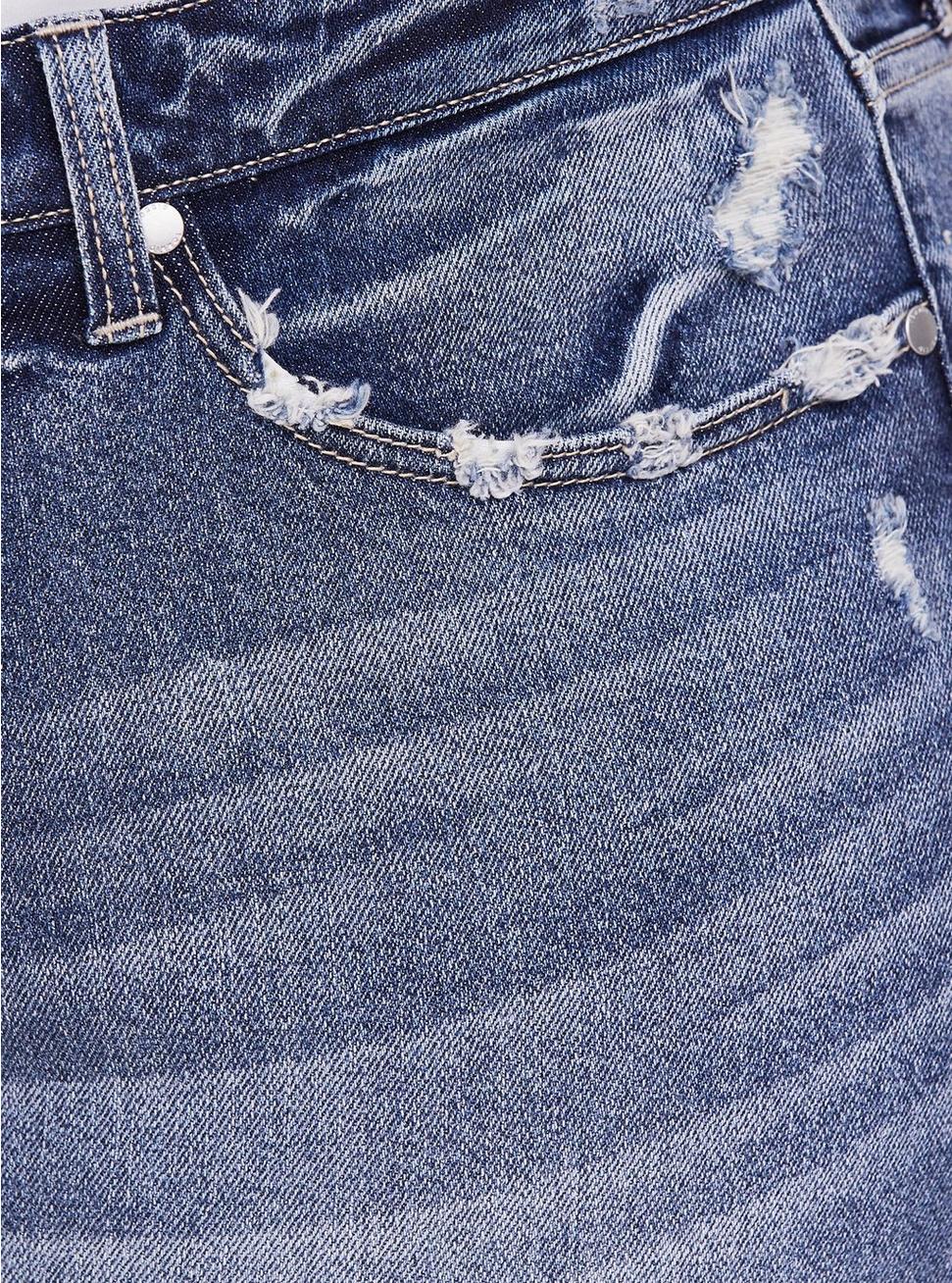 Plus Size - High Rise Straight Jean - Vintage Stretch Light Wash - Torrid
