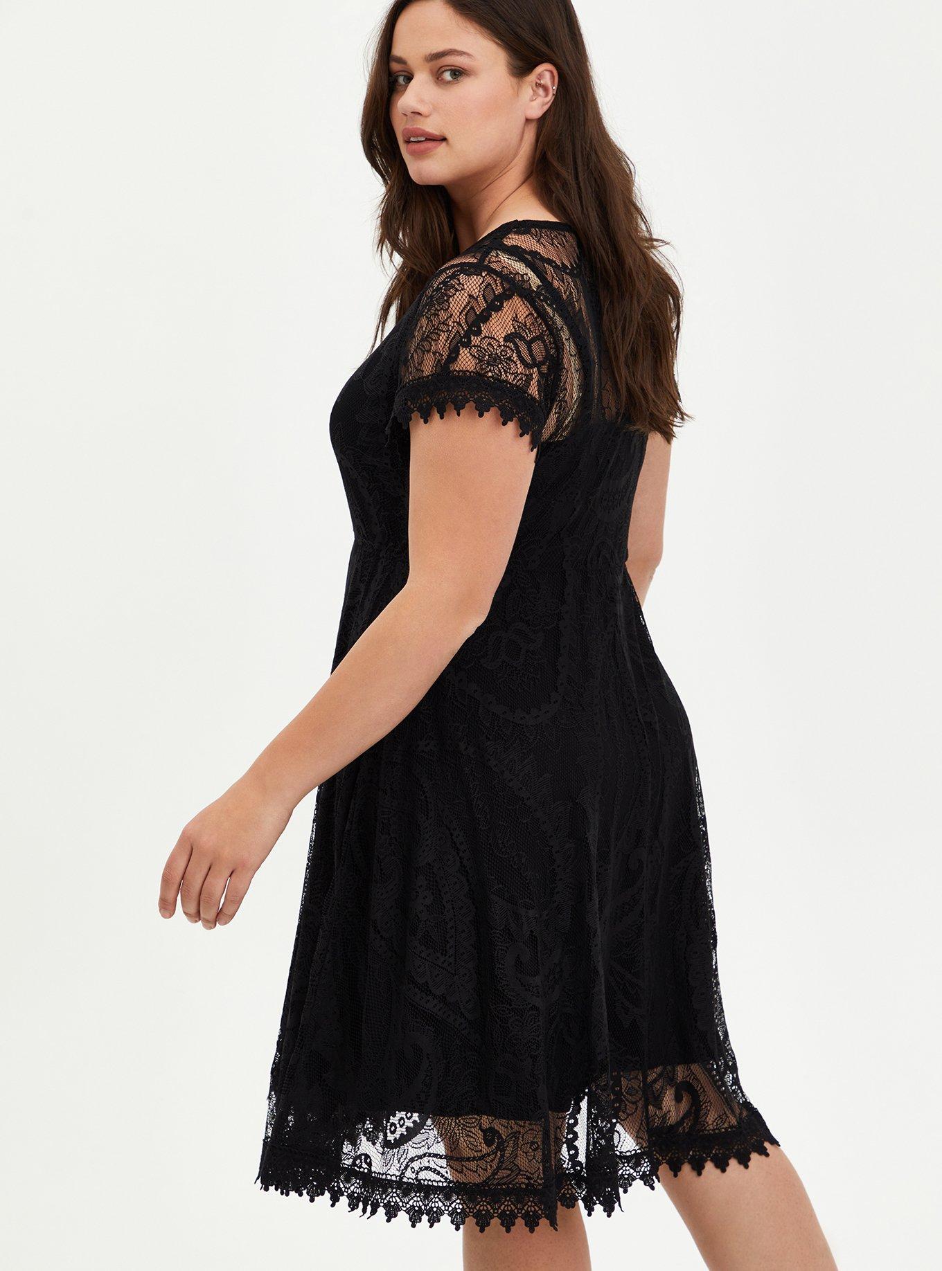 Lace button down clearance dress