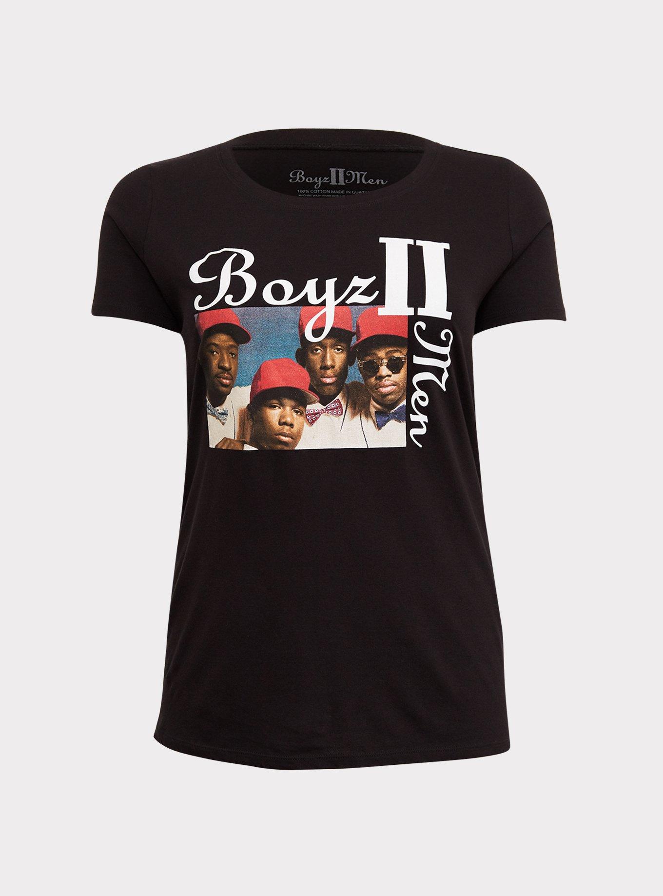 Boyz II Men Black Crew Tee, , hi-res