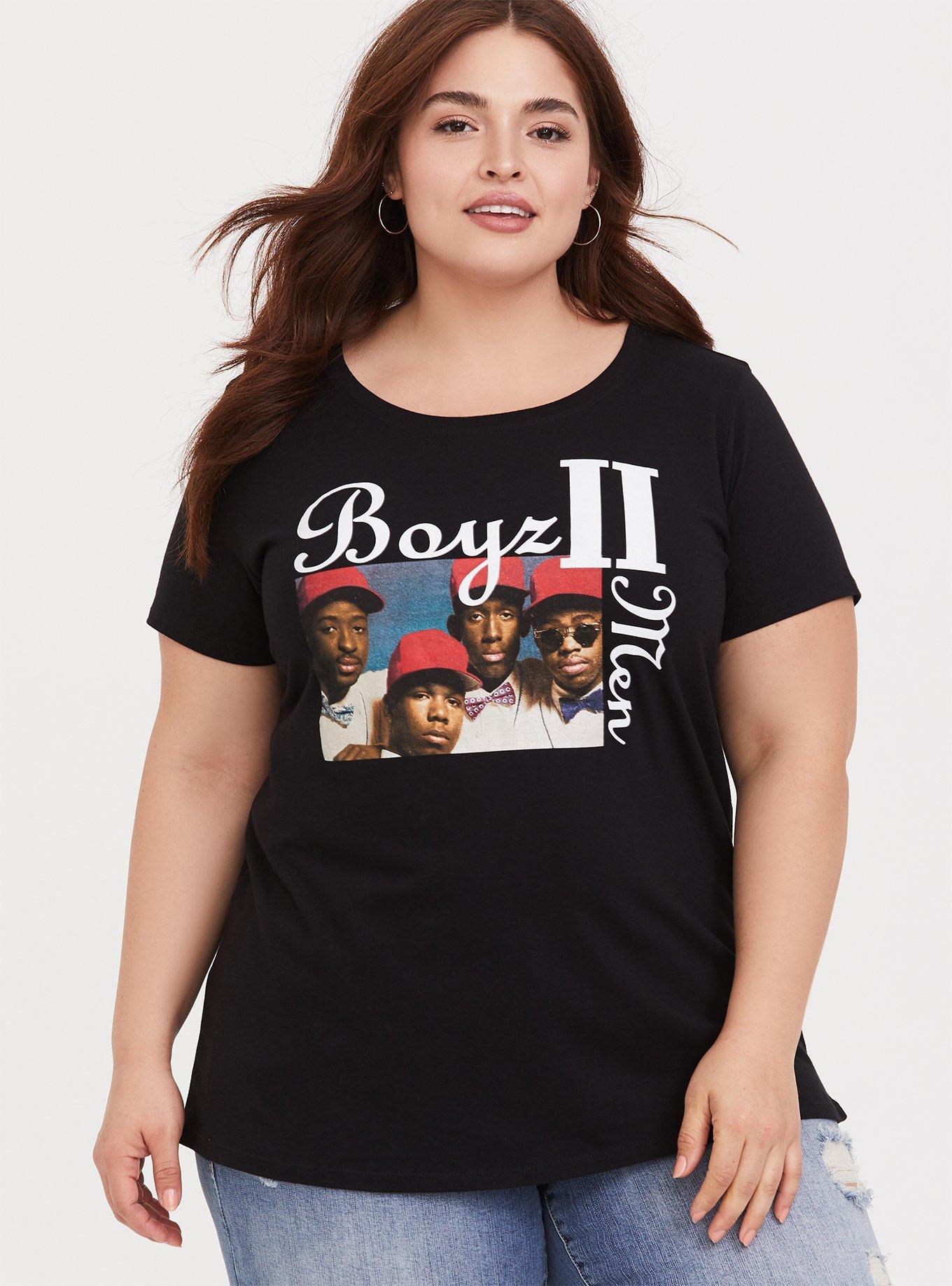 Boyz II Men Black Crew Tee, , hi-res
