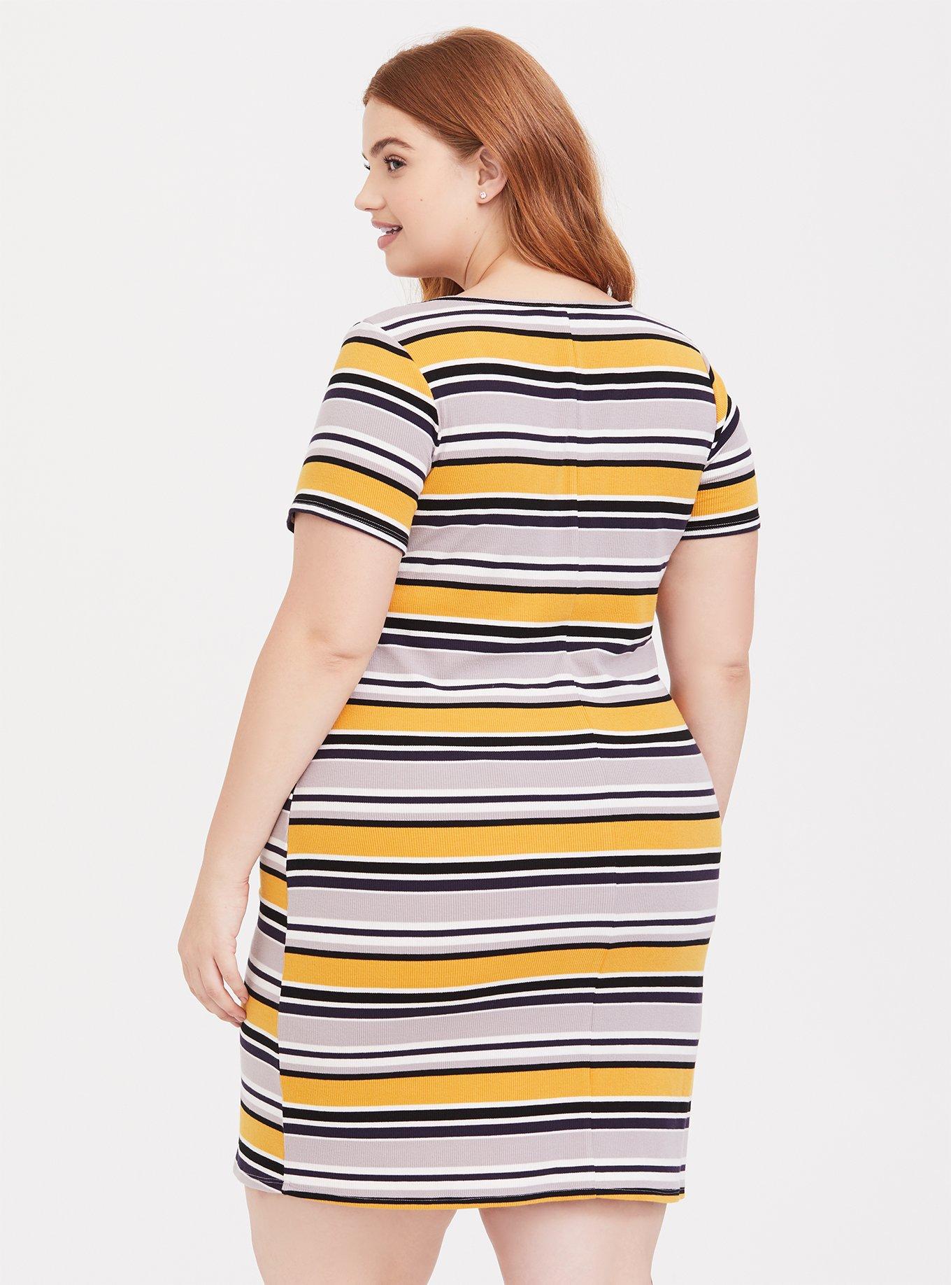 Torrid striped outlet dress