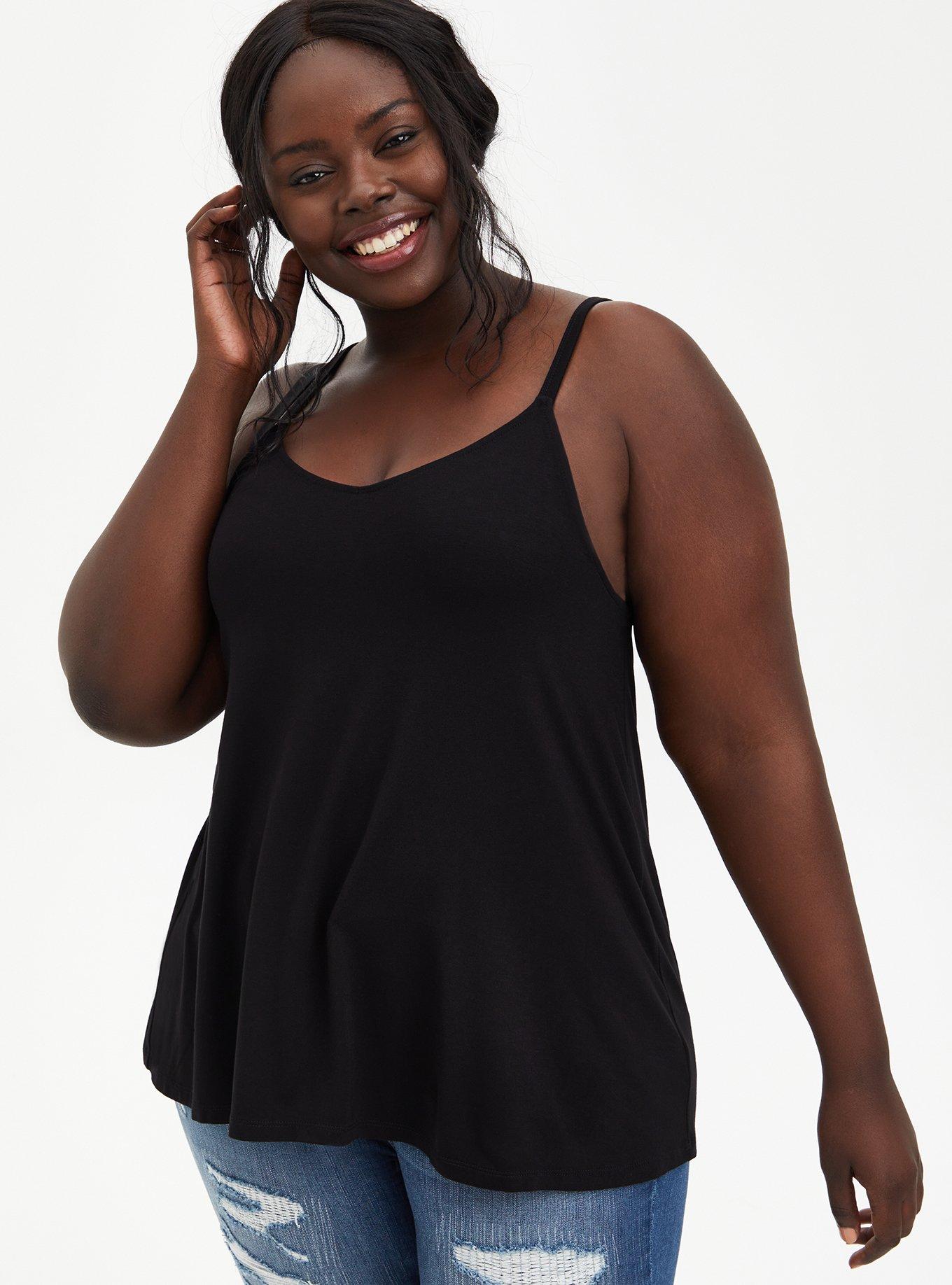 TORRID Super Soft Performance Jersey Scoop Neck Active Cami