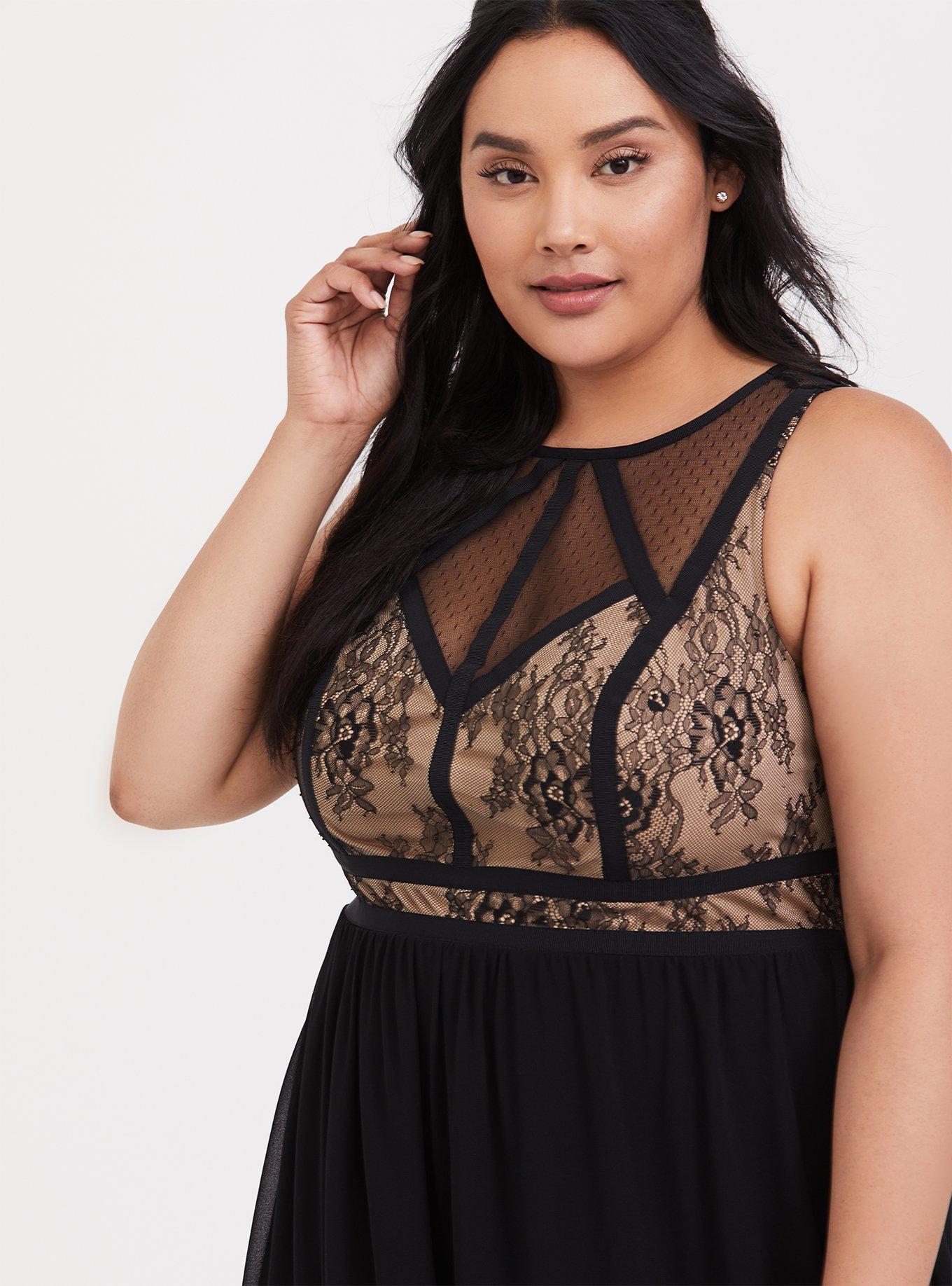 Torrid lace maxi outlet dress