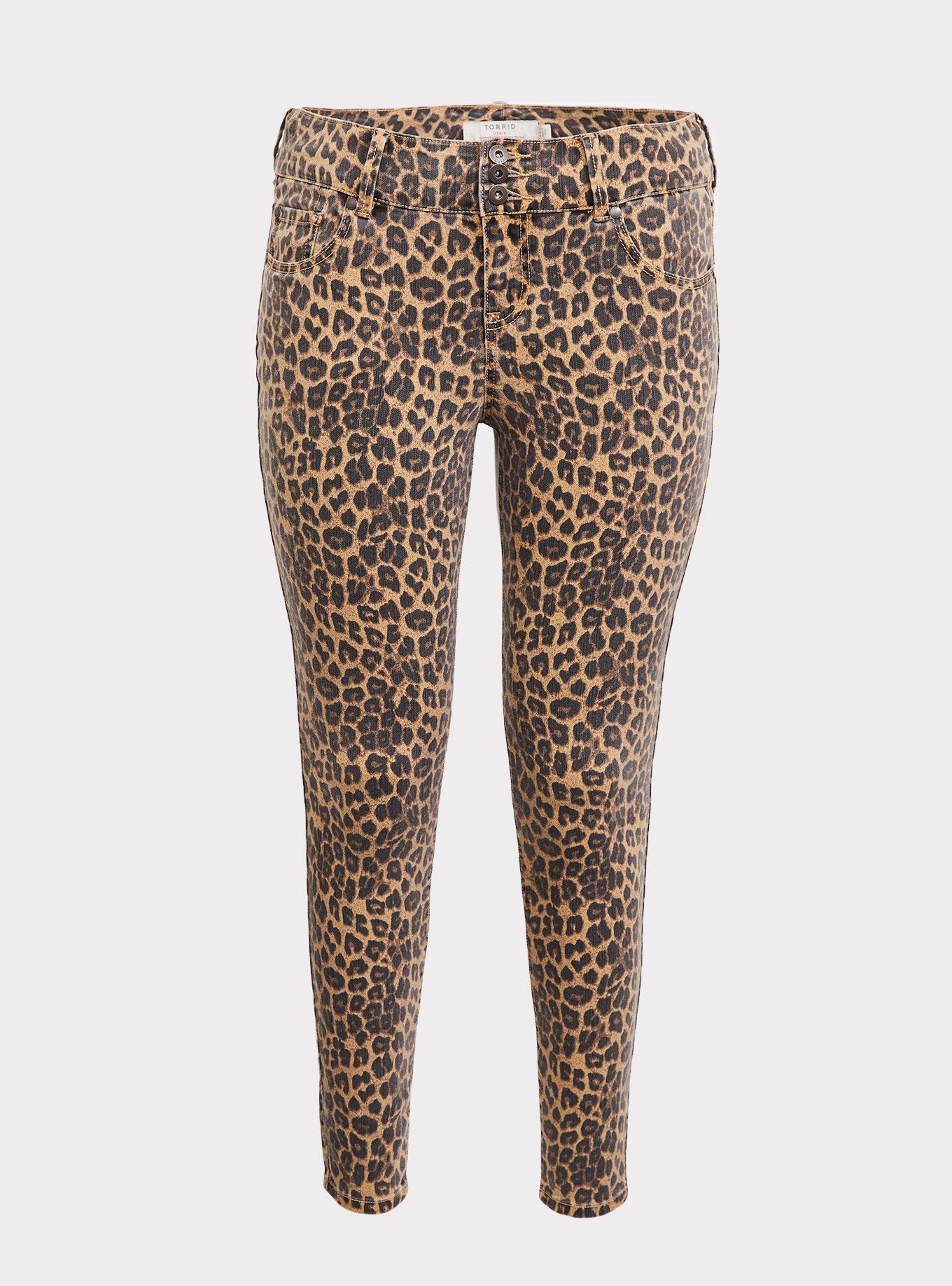 Leopard Print Jeggings