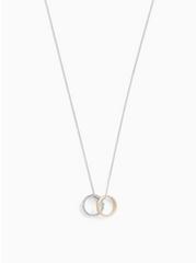 Outlander Claire Silver-Tone Wedding Rings Necklace, , alternate