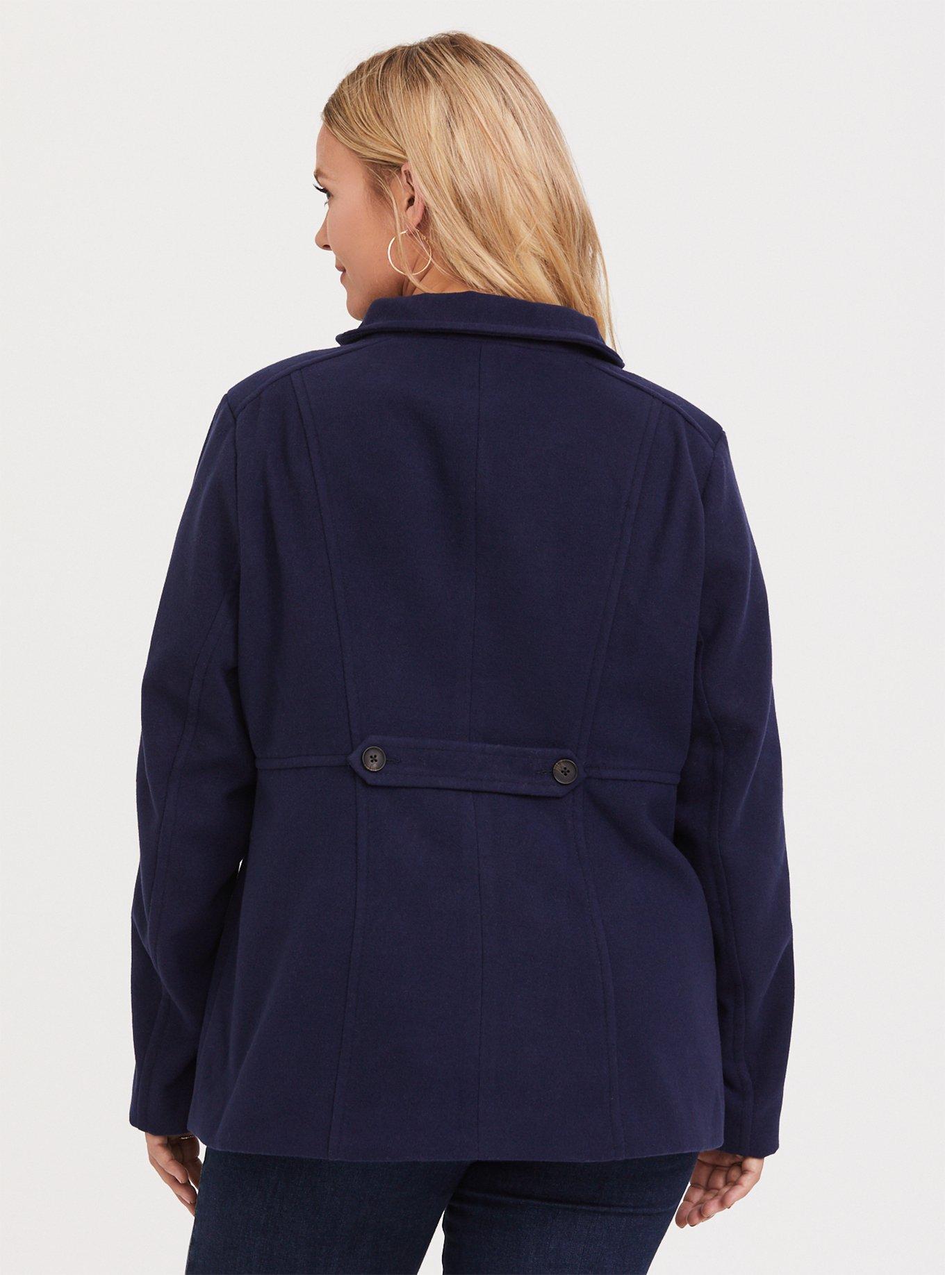 Pea coat womens outlet plus size