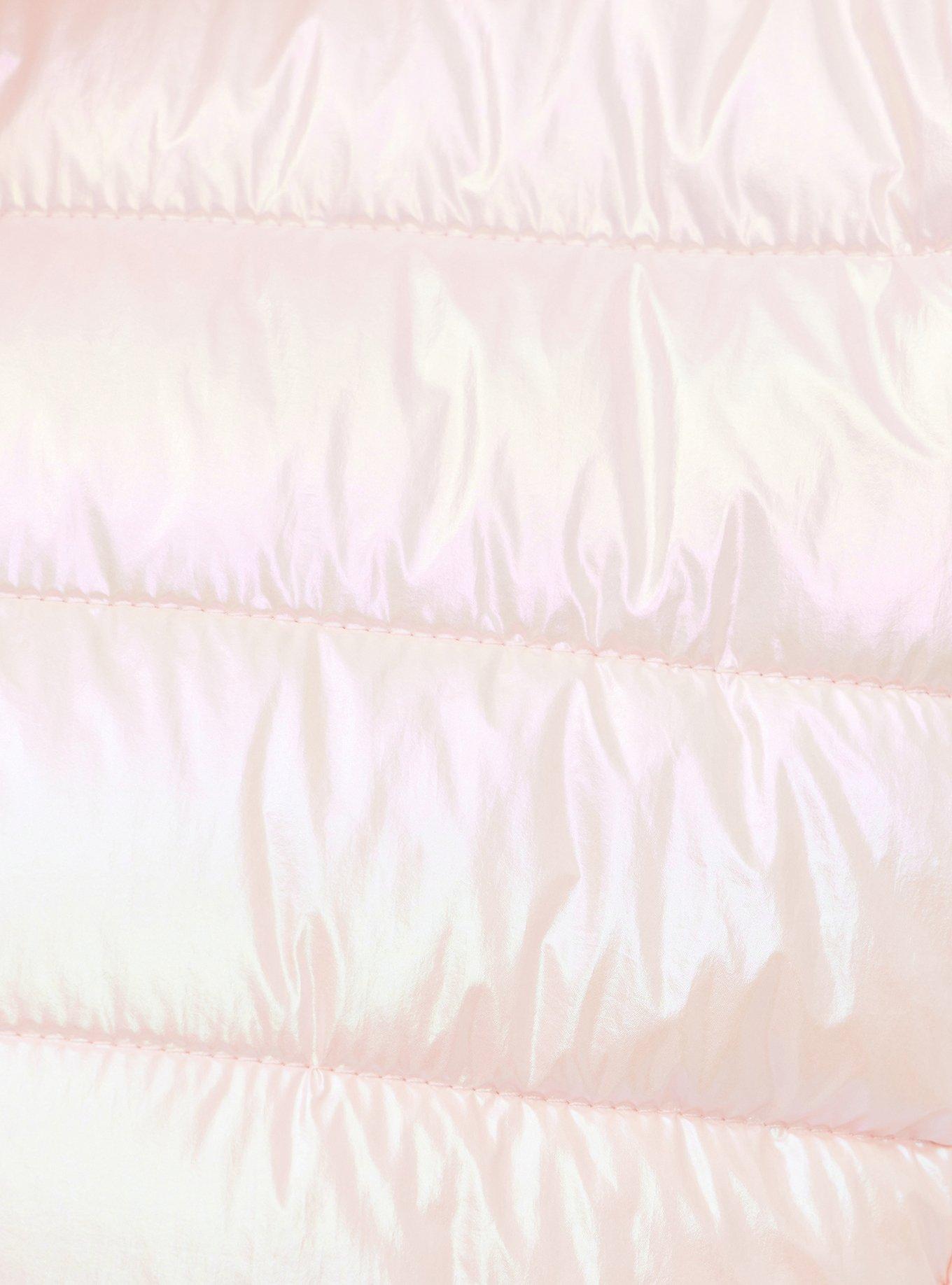 Nylon Packable Puffer, DIAMOND PINK, alternate