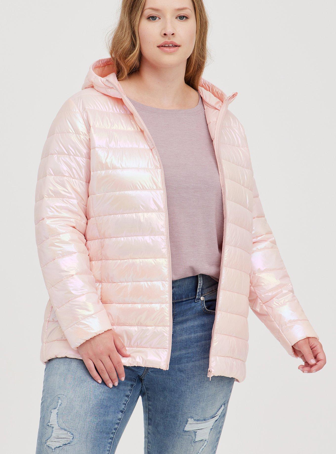 Torrid pink outlet coat