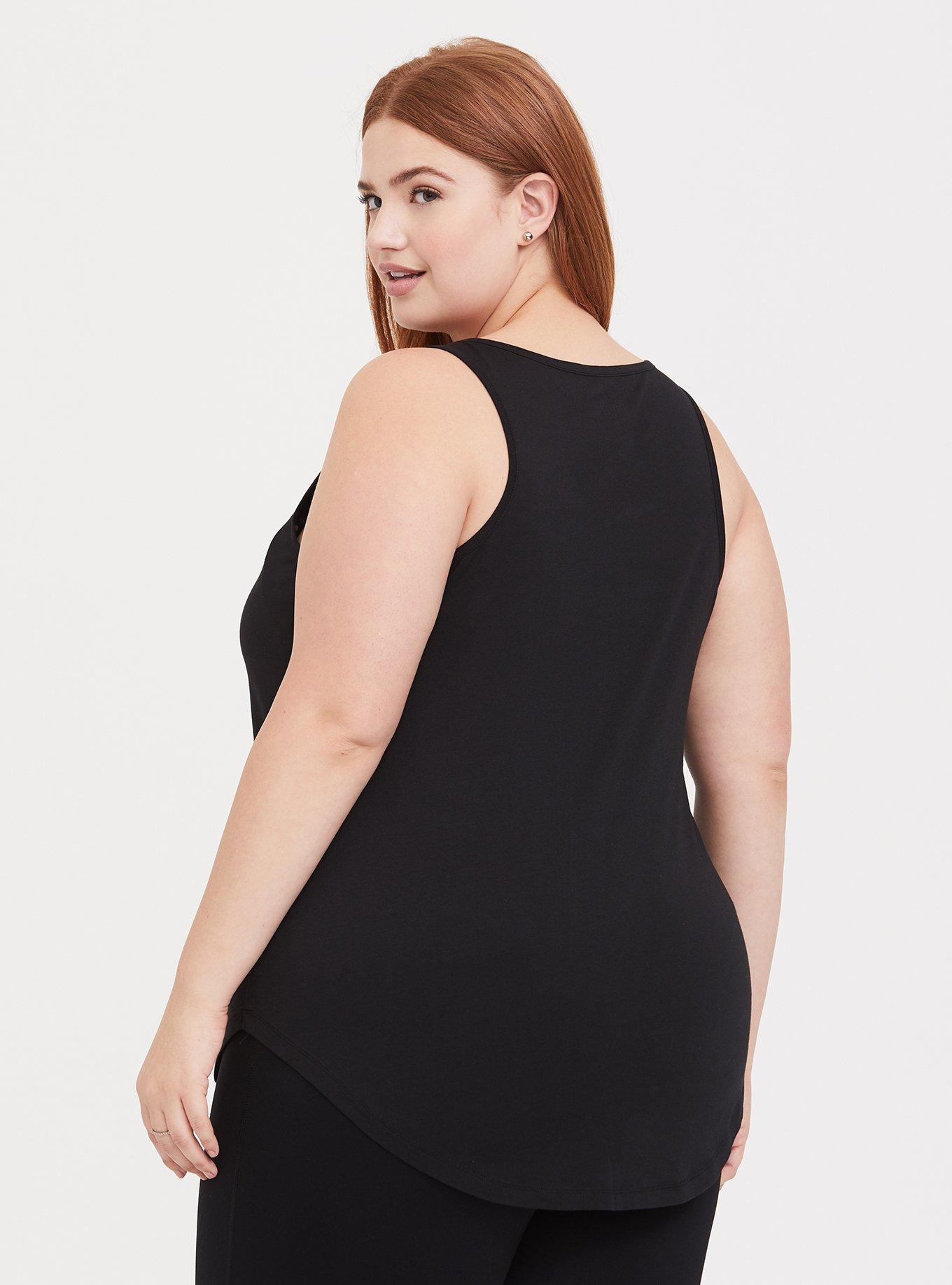 Harry Potter Triwizard Tournament Metallic Black Active Tank, DEEP BLACK, alternate