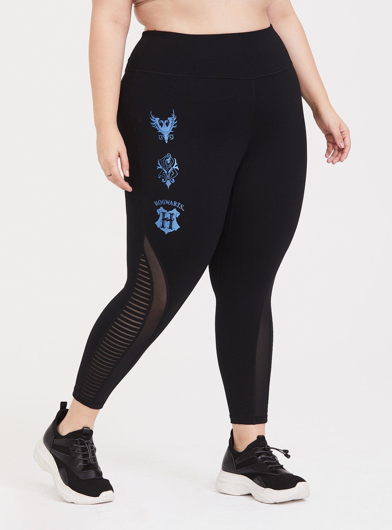 Plus Size - Harry Potter Triwizard Tournament School Badge Moto Active  Legging - Torrid