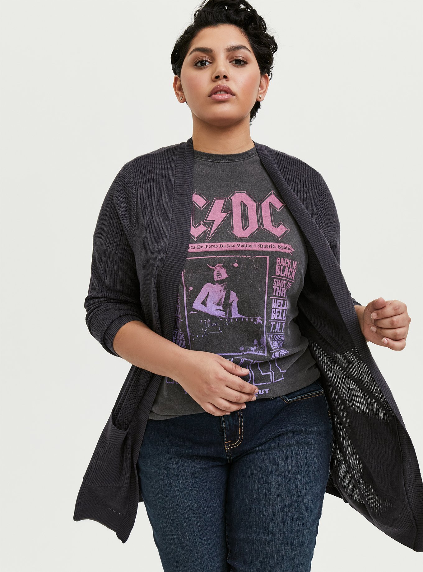 Plus Size - Cardigan Open Front Sweater - Torrid