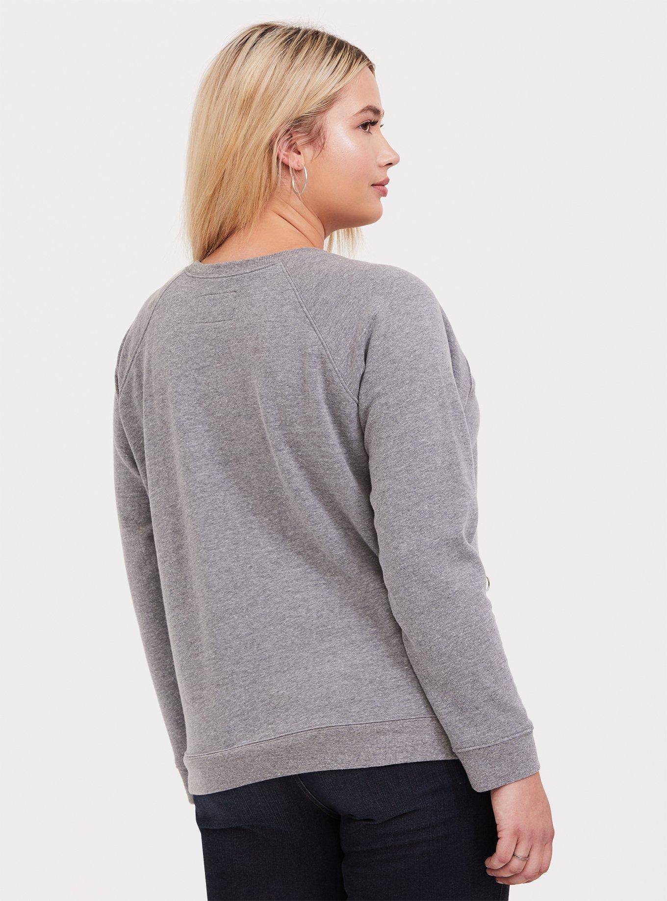 Gilmore Girls Luke&rsquo;s Diner Grey Sweatshirt, MEDIUM HEATHER GREY, alternate