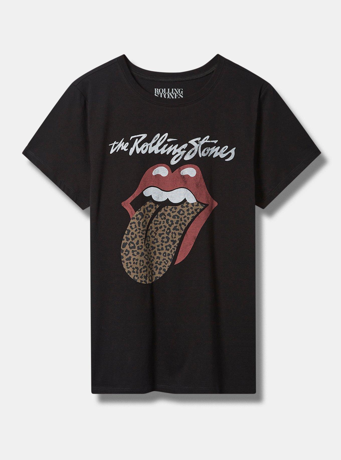 The Rolling Stones - Retro 70s Vibe Unisex Small T-Shirt - Black