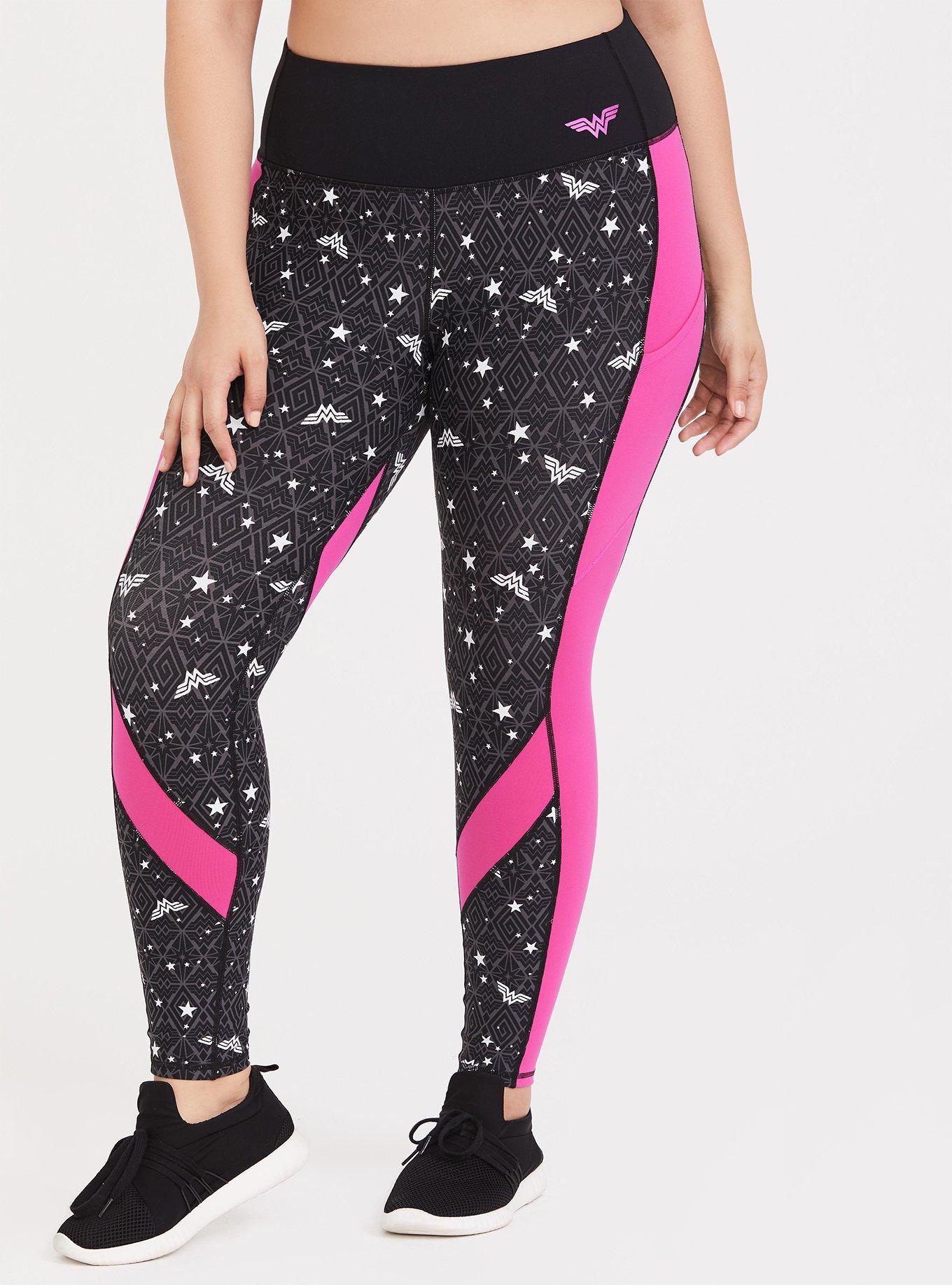 Wonder Woman Tights, Breast Cancer Leggings