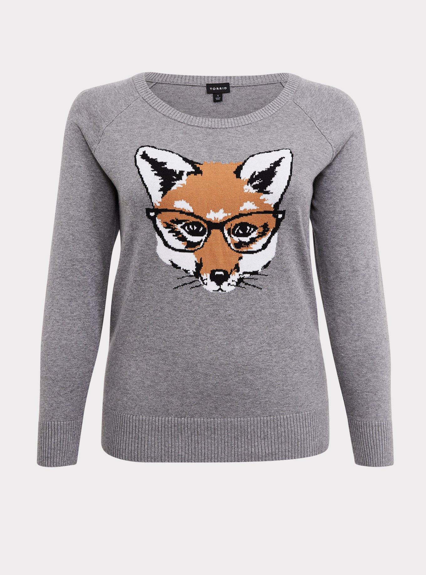 Torrid fox sweater sales