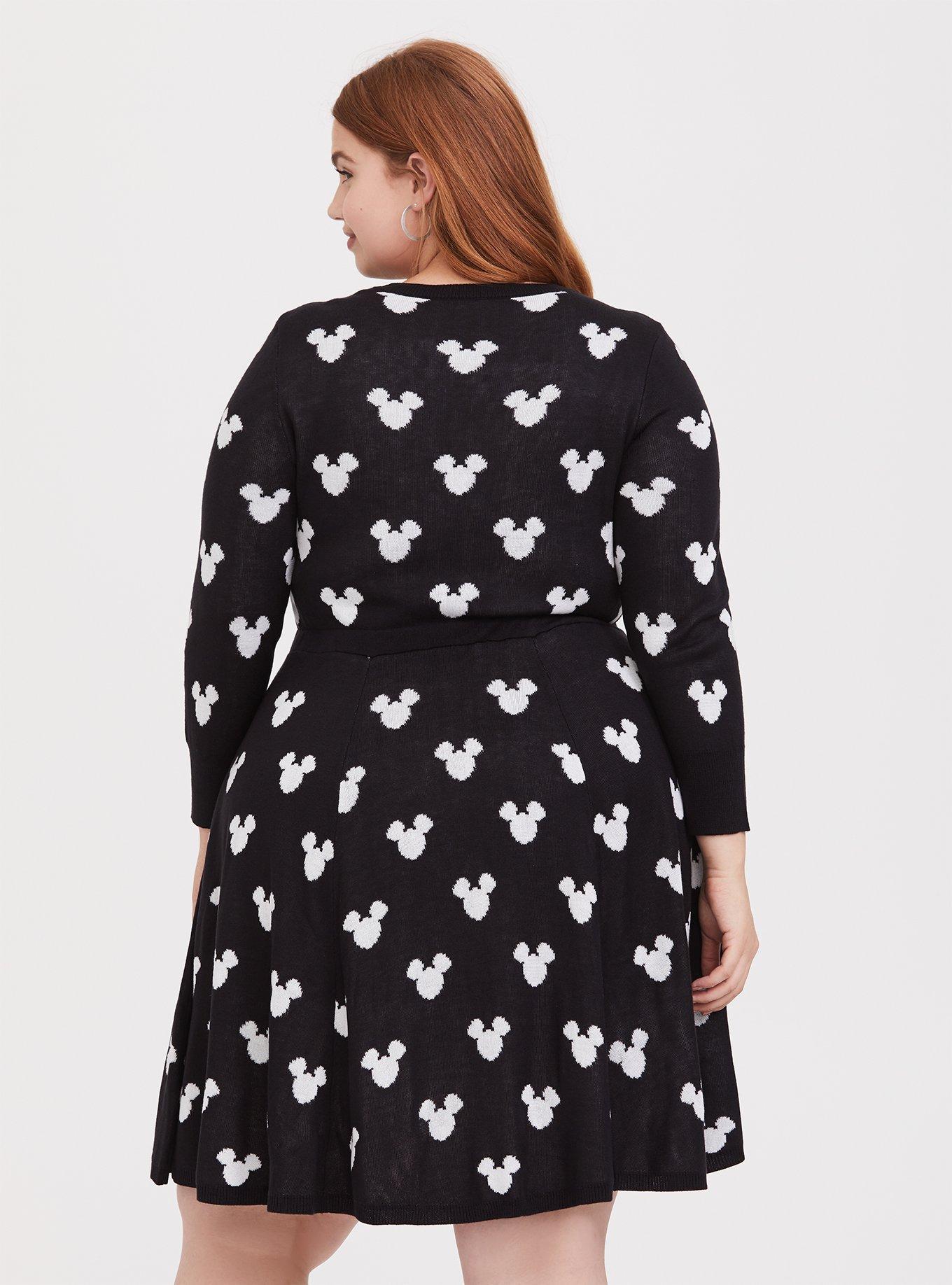 Mickey mouse sweater dress hot sale