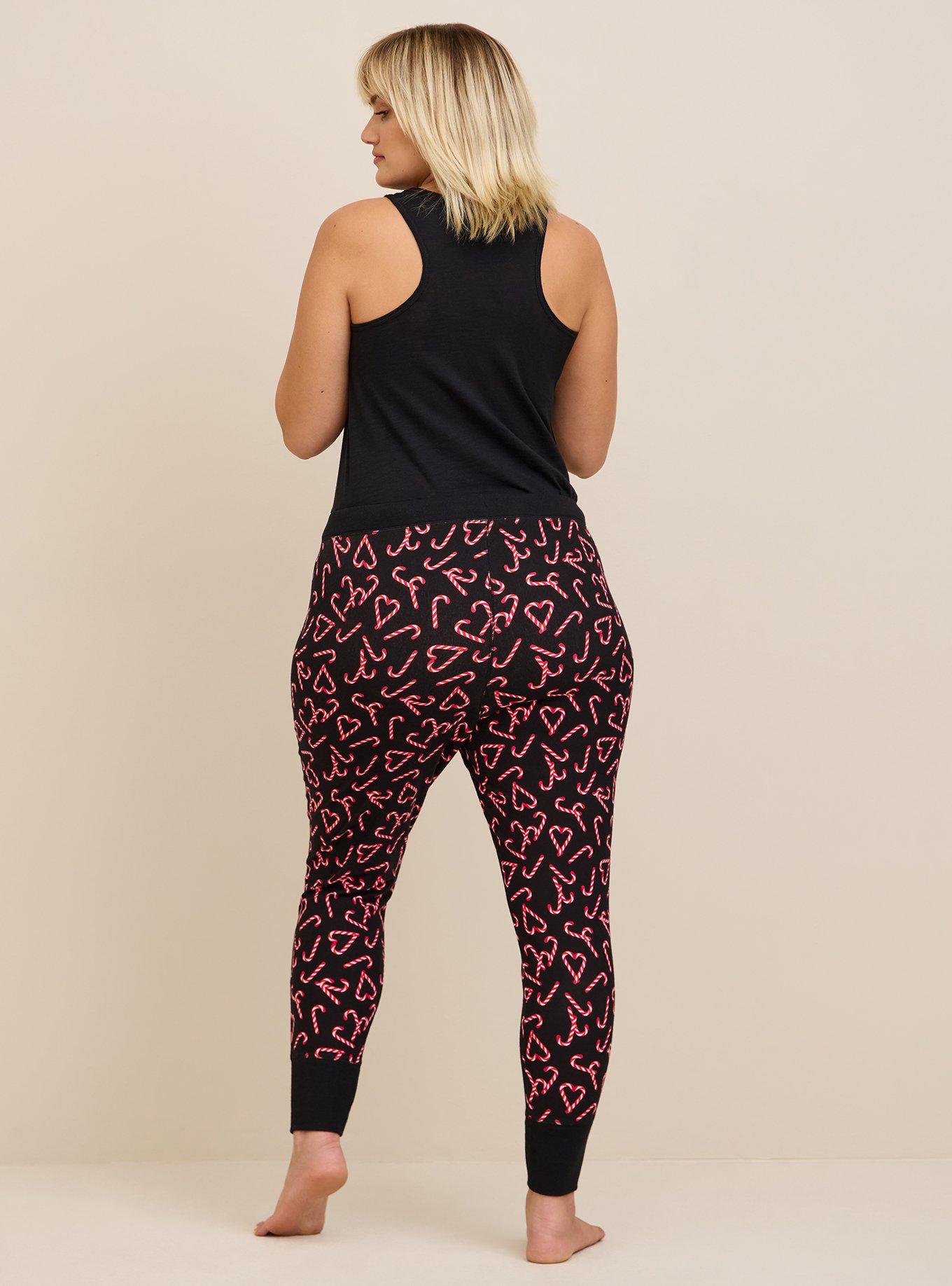 Plus Size - Foxy Button Full Length Sleep Legging - Torrid