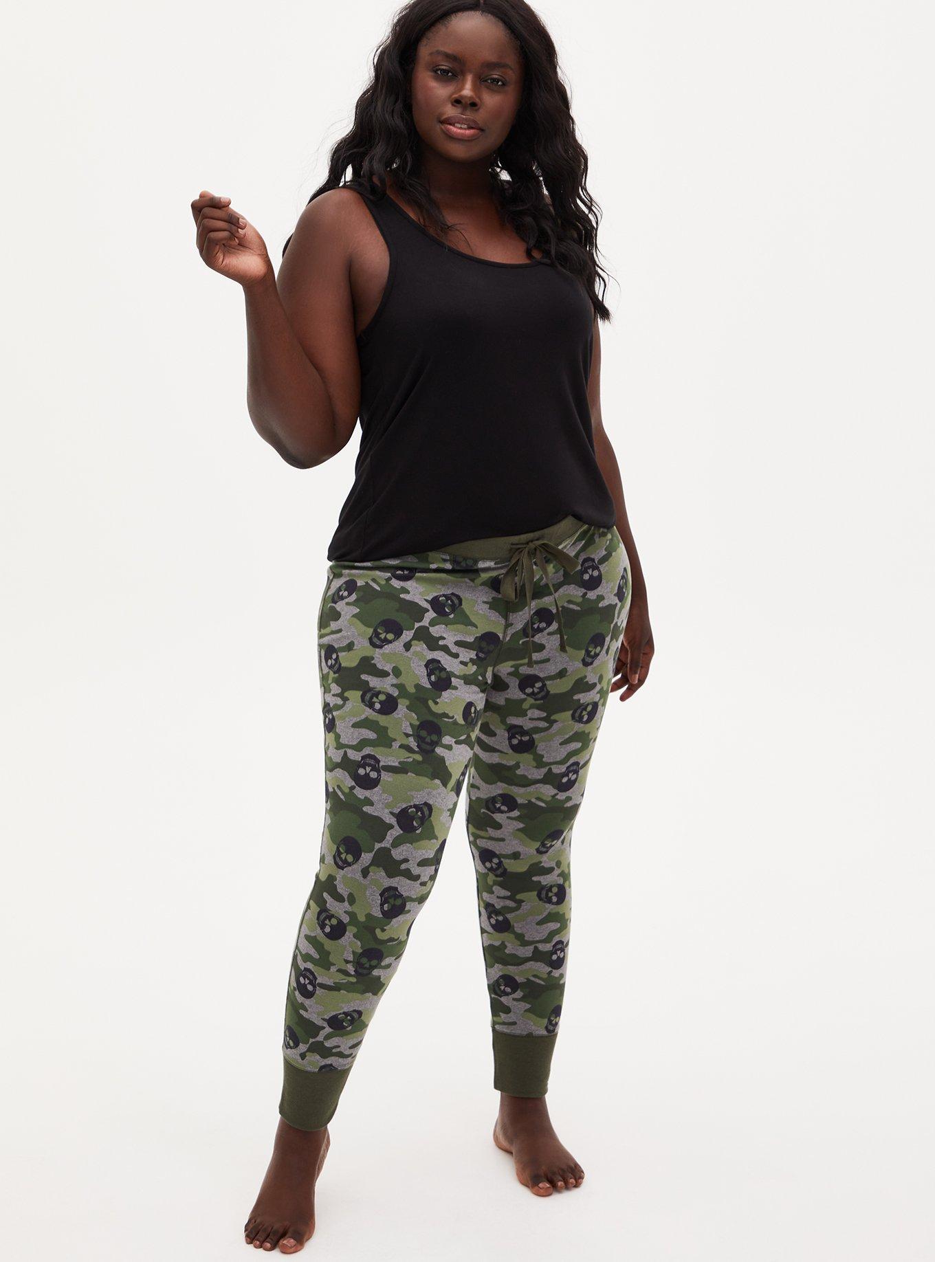 torrid, Intimates & Sleepwear, Grey Camo Super Soft Rib Sleep Legging