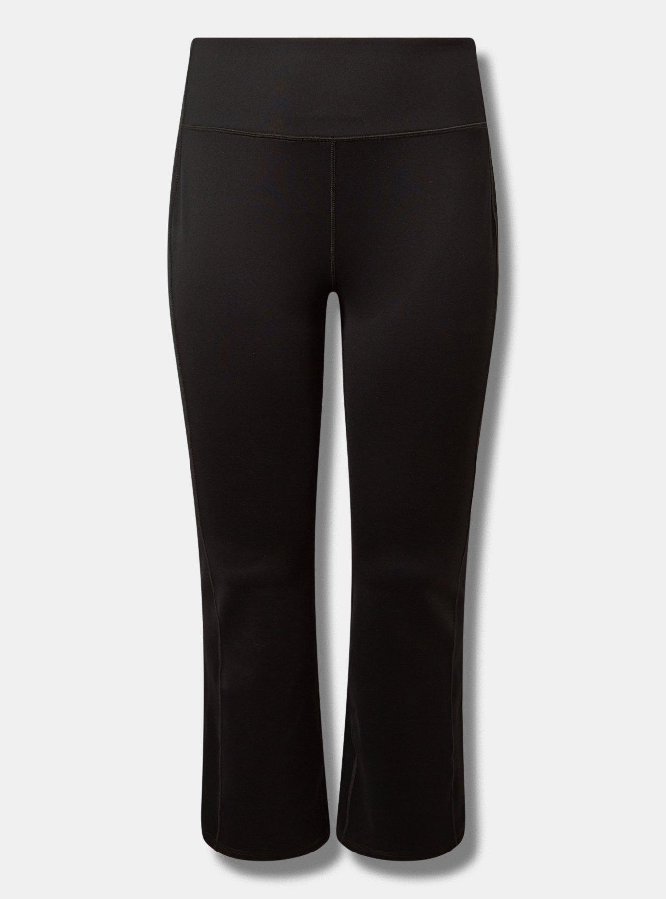 STRETCH IS COMFORT Women Plus Size High Waist Cotton Bootcut Yoga Pants |  XL-7X