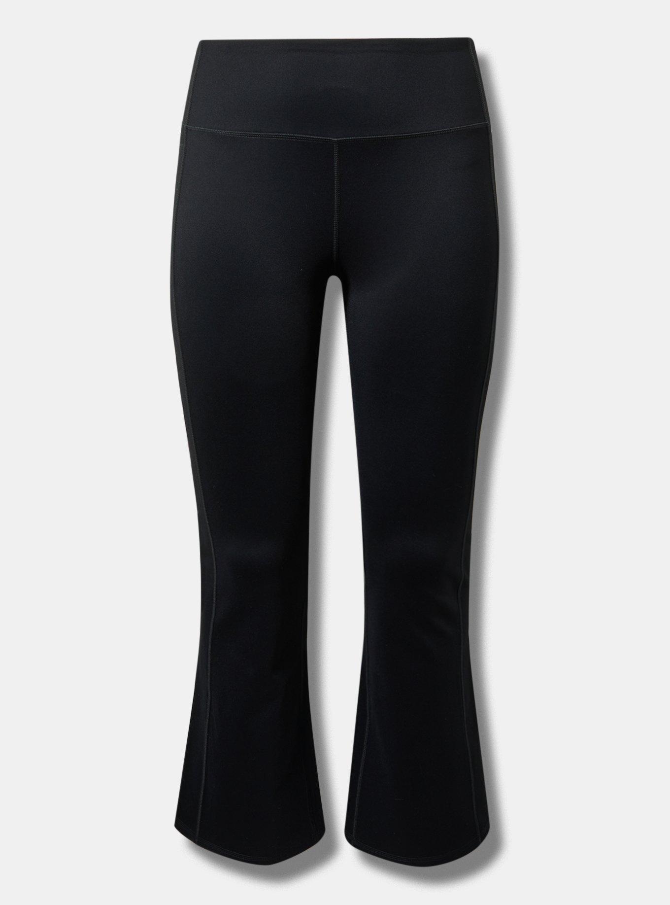 Black Solid - Women's Plus 3x-5x Size Capri Leggings – Apple Girl