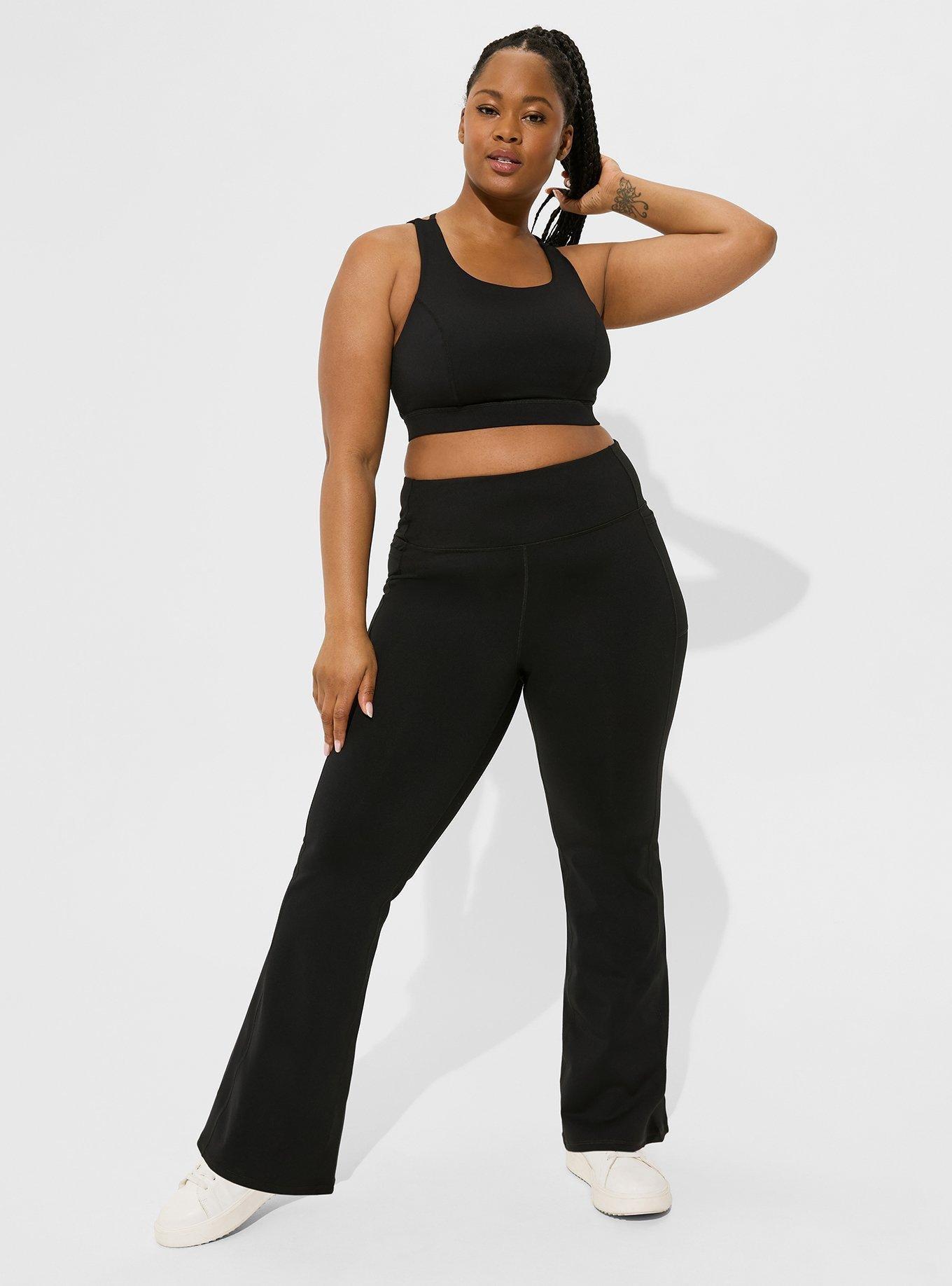 Buy Low Rise Yoga Pants Bootcut Pants Flare Bottom Exercise Pants Casual  Pants With 34 Long Inseam Online in India 