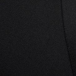 Plus Size Lightly Lined Microfiber Plunge Bralette, RICH BLACK, swatch