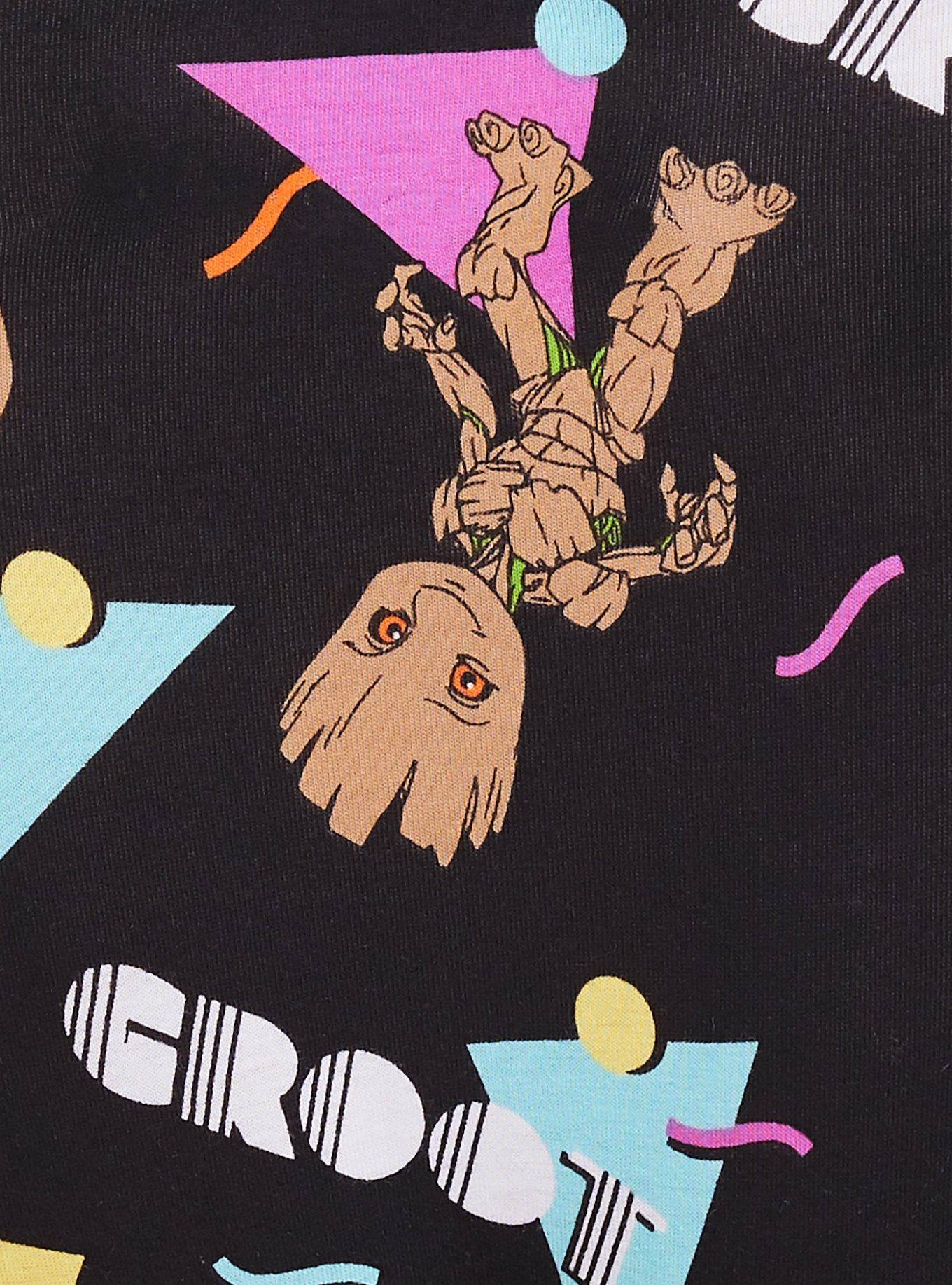 Plus Size Guardians of the Galaxy Groot Multicolor Hipster Panty, MULTI, alternate