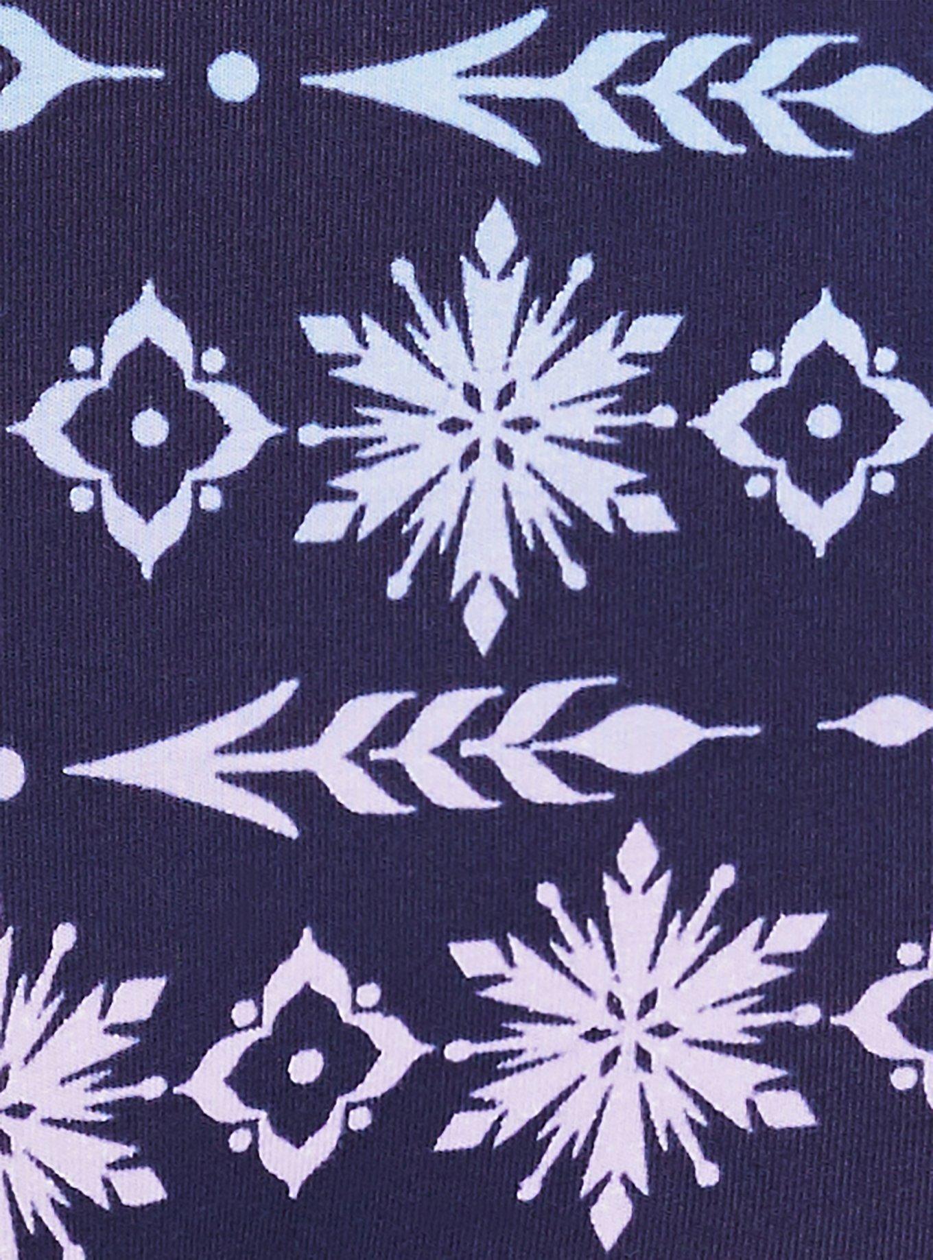 Plus Size Disney Frozen 2 Olaf Fair Isle Navy Cotton Boyshort Panty, MULTI, alternate