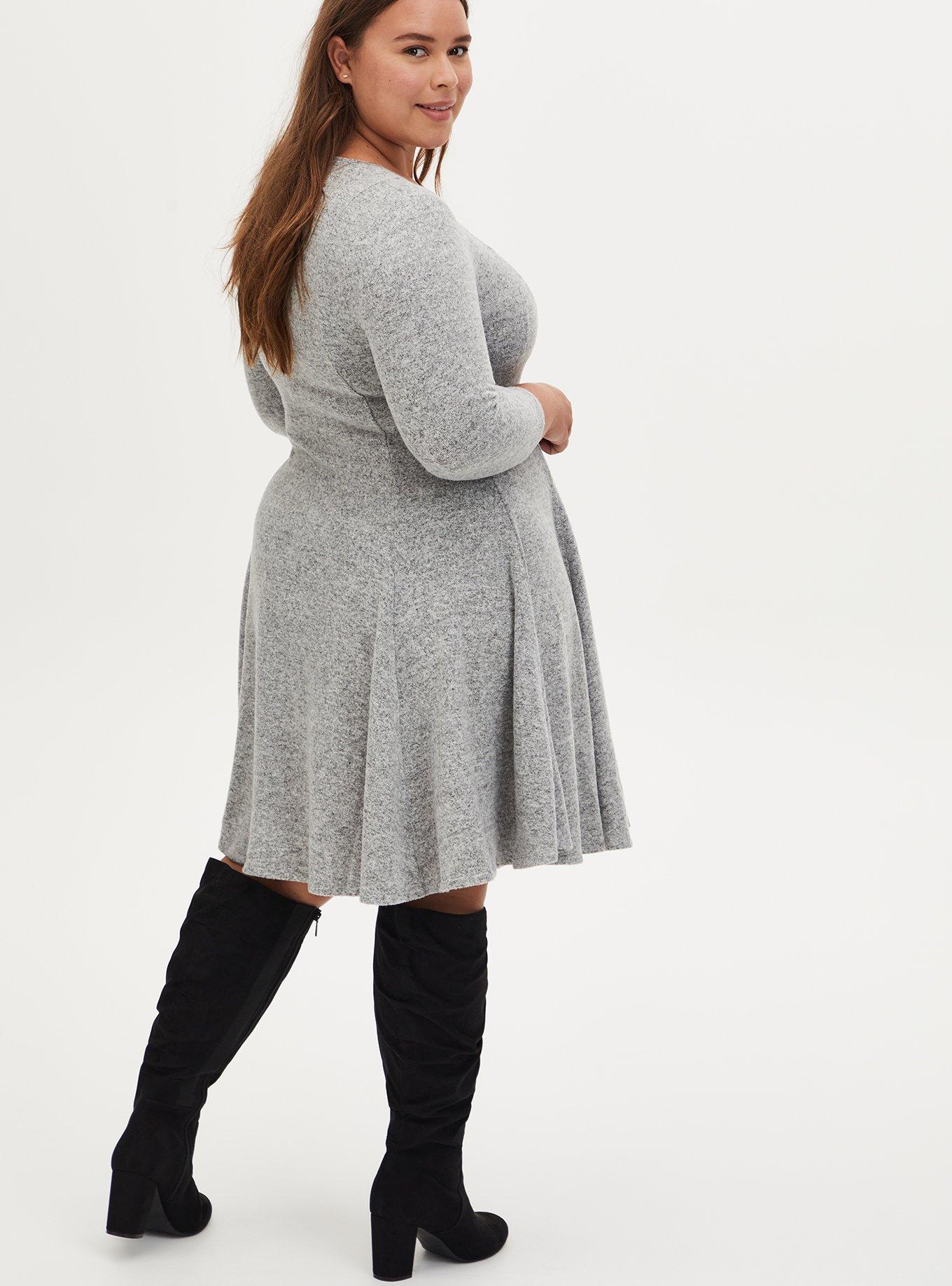 Torrid gray clearance dress